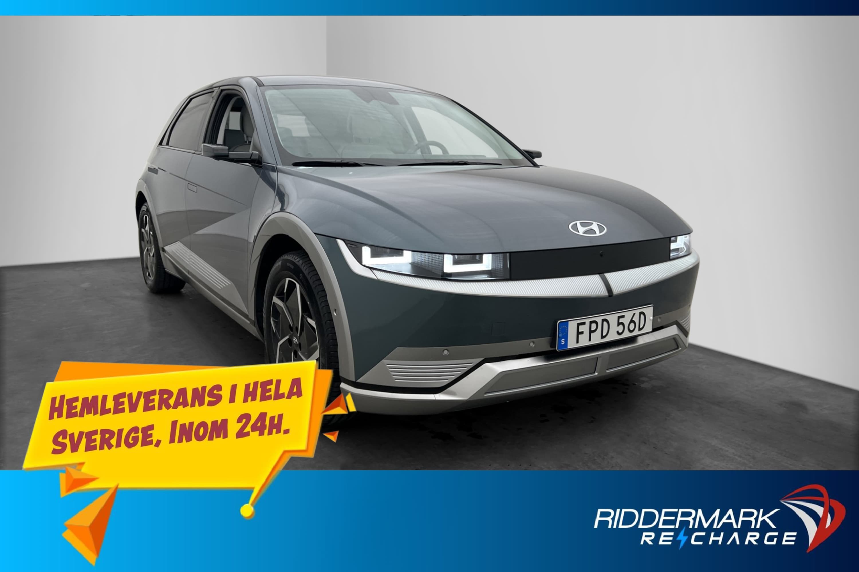 Hyundai Ioniq 5 77.4 kWh AWD 325hk Advanced 360° HUD Skinn