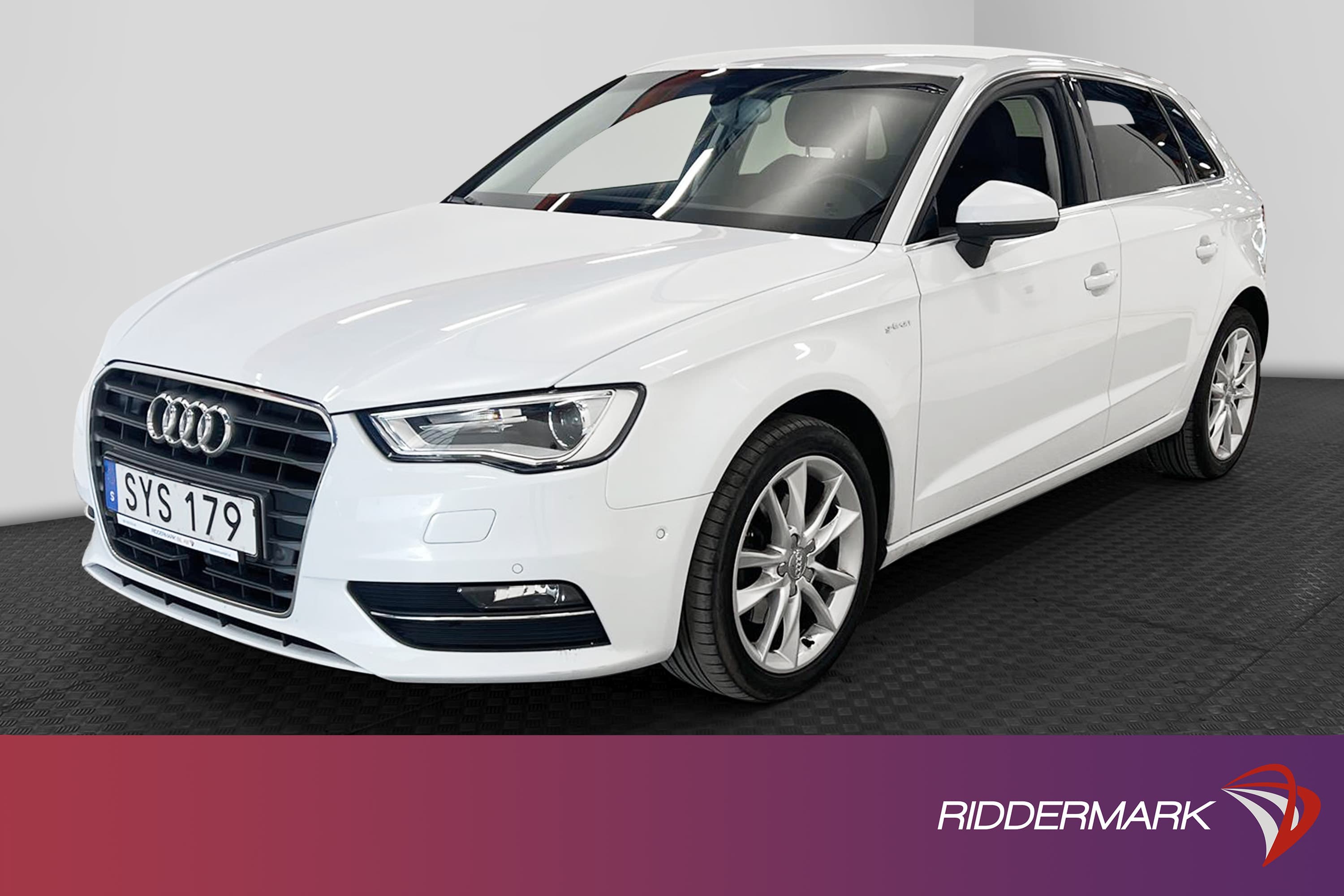 Audi A3 g-Tron 1.4 TFSI 110hk B&O M&K-Värm Adaptiv 0,43L/mil