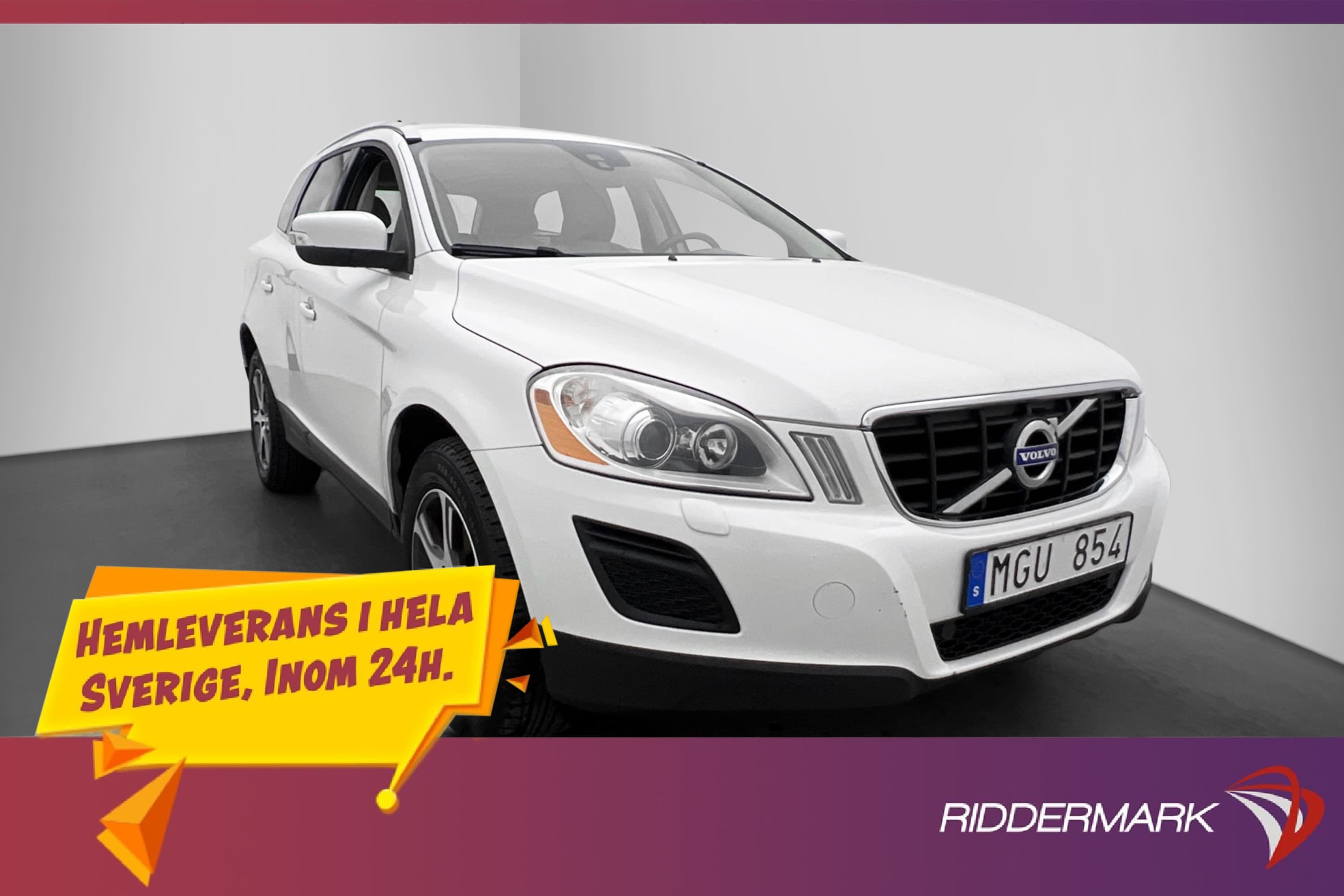 Volvo XC60 D5 AWD Summum Värmare Skinn Sensorer Drag Elstol
