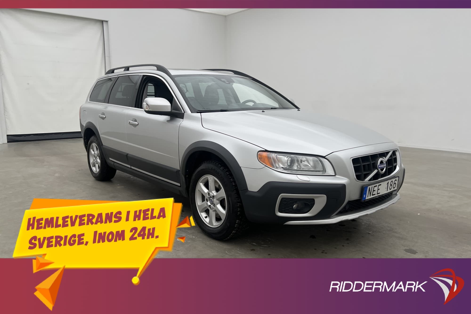 Volvo XC70 D4 AWD Taklucka Drag Skinn VoC Värmare 163hk