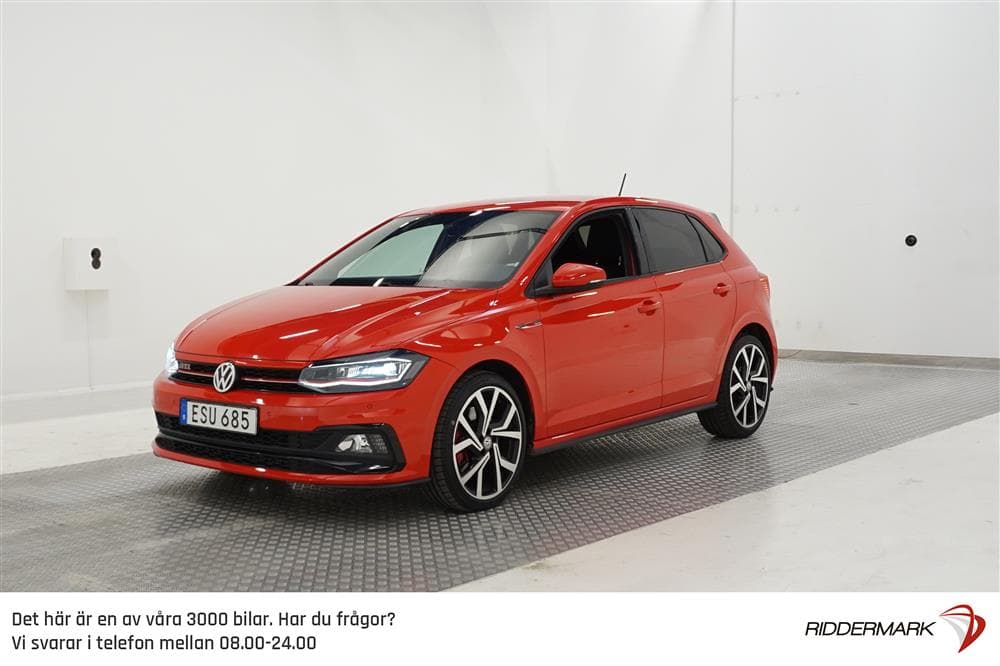 Volkswagen Polo GTI 200hk Active info display Pluspkt  Beatsexteriör