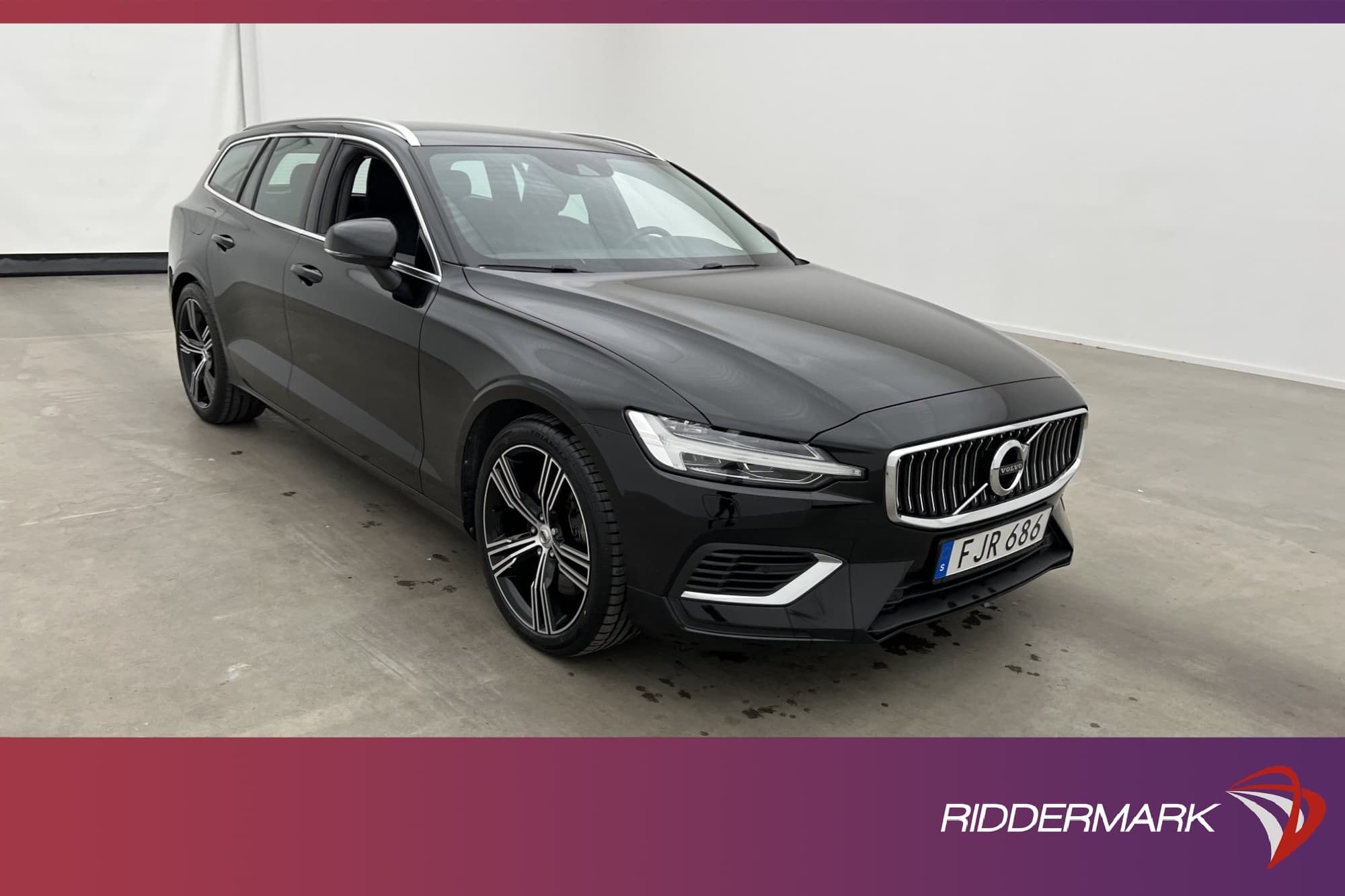 Volvo V60 T6 Inscription VOC Orrefors Skinn Kamera Drag MOMS