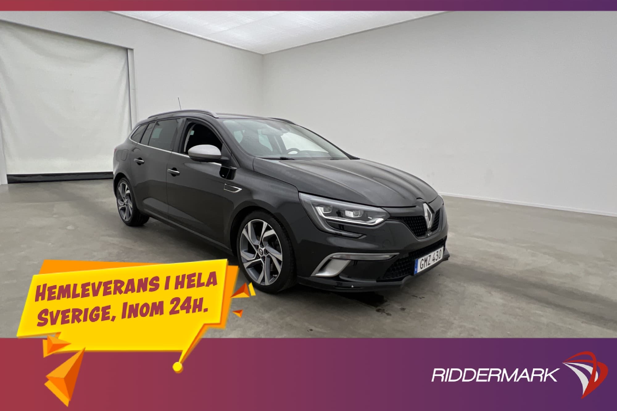 Renault Mégane Sport Tourer GT 205hk BOSE Kamera Navi 