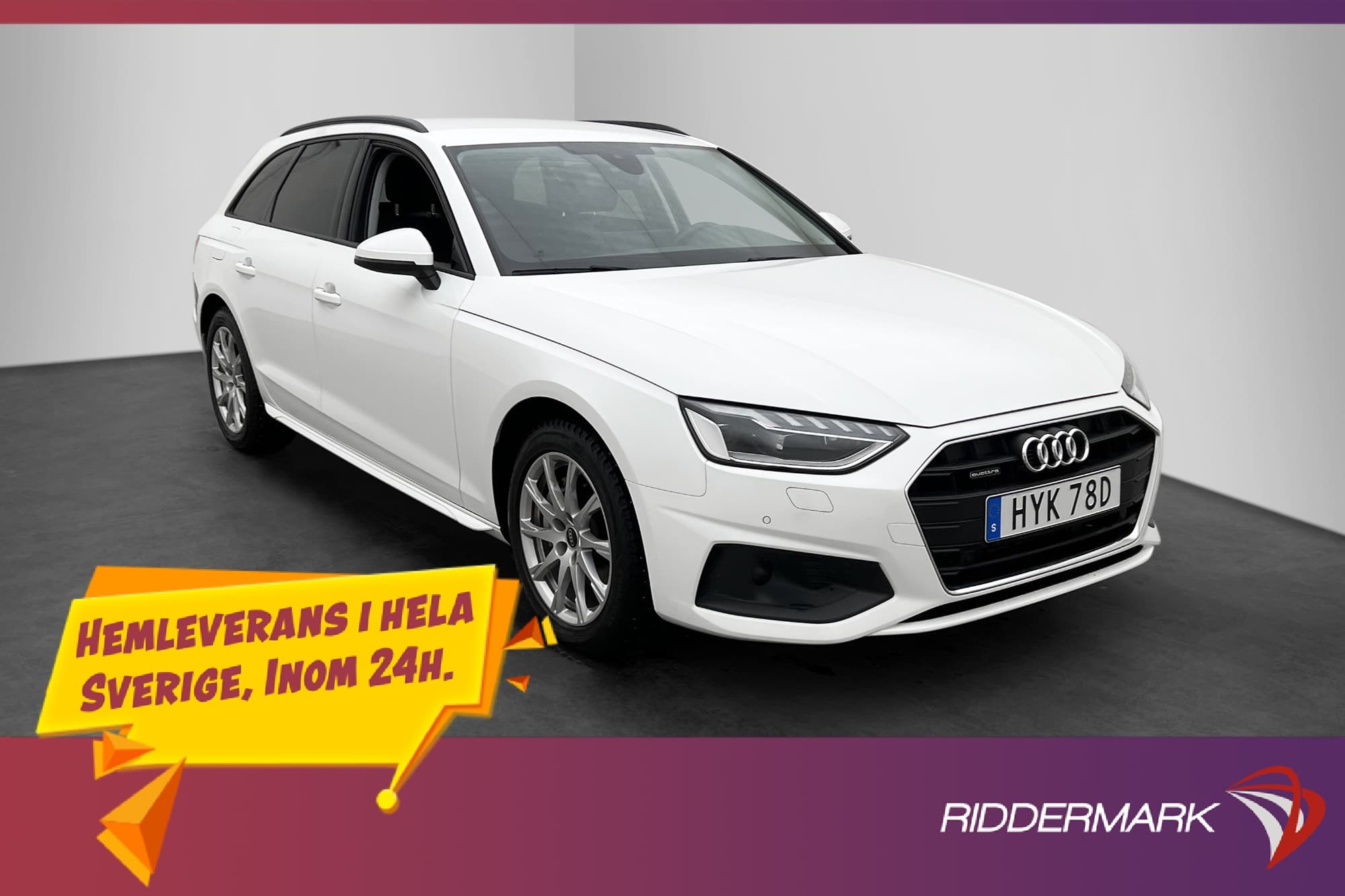 Audi A4 40 TDI 204hk Q Proline Värmare Kamera Navi Drag