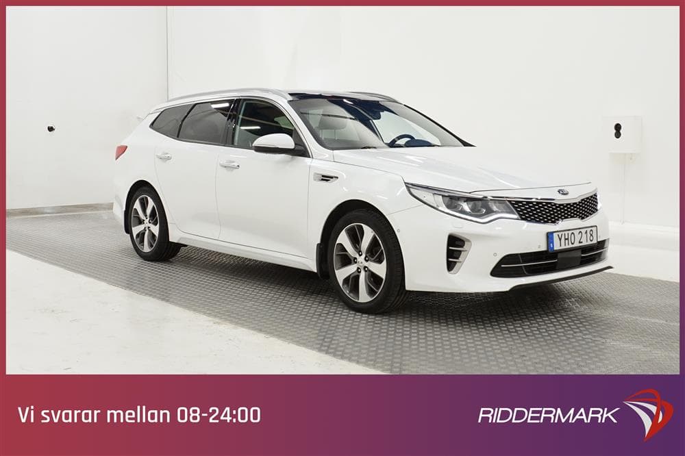 Kia Optima 1.7 CRDi 141hk GT-Line Pano H/K Kamera Skinn Dragexteriör