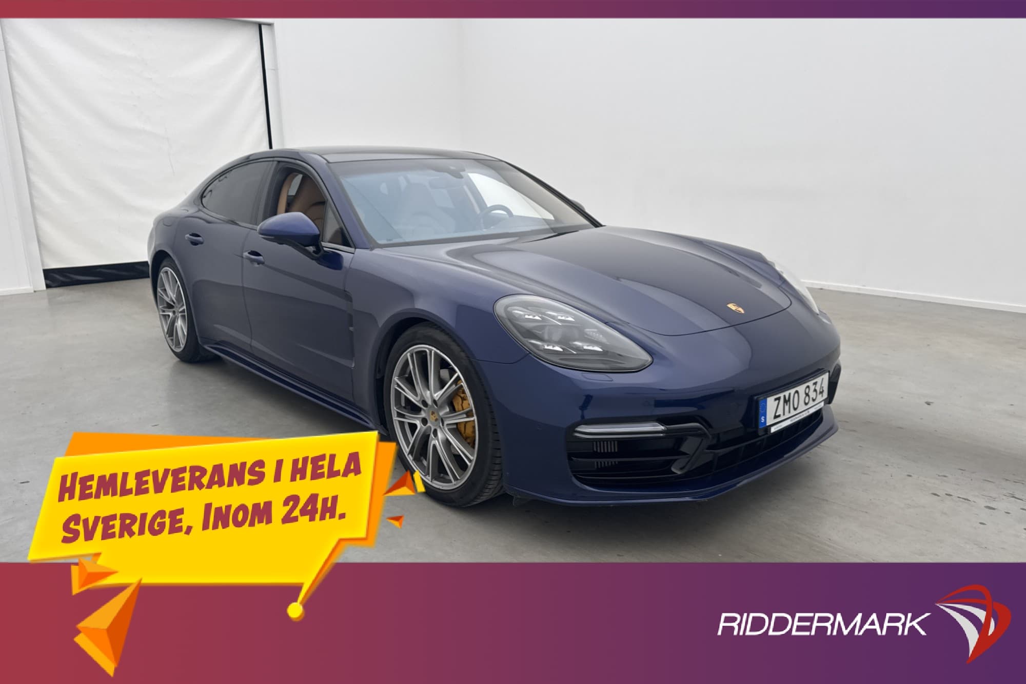 Porsche Panamera 4 PDK 330hk Sport Design Panorama PASM 360°