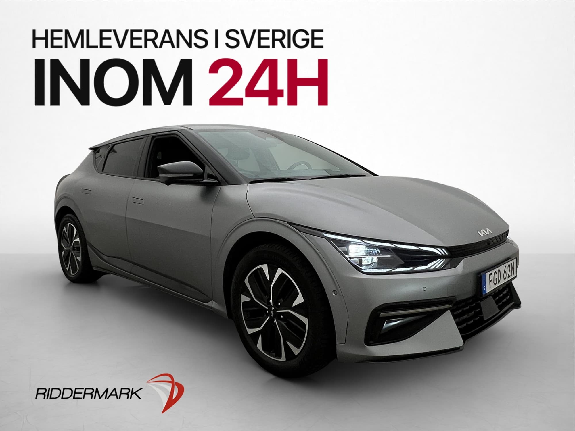 Kia EV6 77.4 kWh AWD GT-Line Värm Drag Meridian 360° MOMS