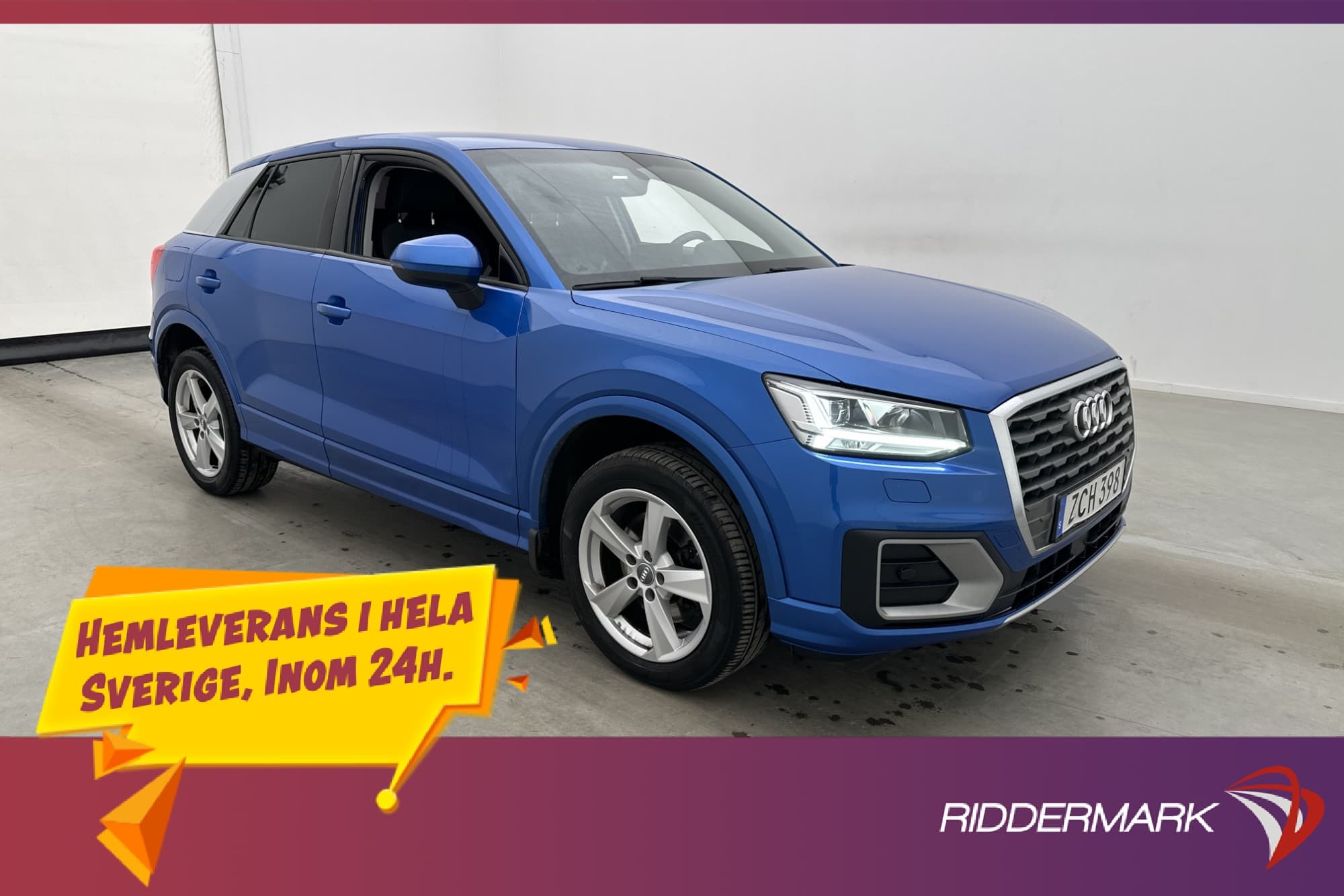 Audi Q2 1.4 TFSI Proline M&K-Värmare Cockpit P-Sensorer Navi