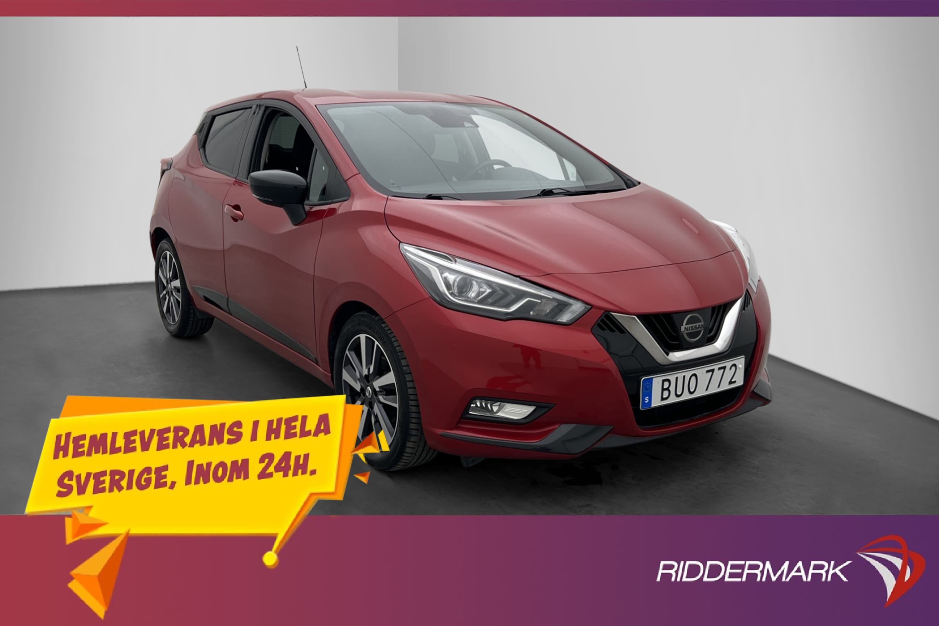 Nissan Micra 1.5 dCi 90hk Keyless Navigator Farthållare