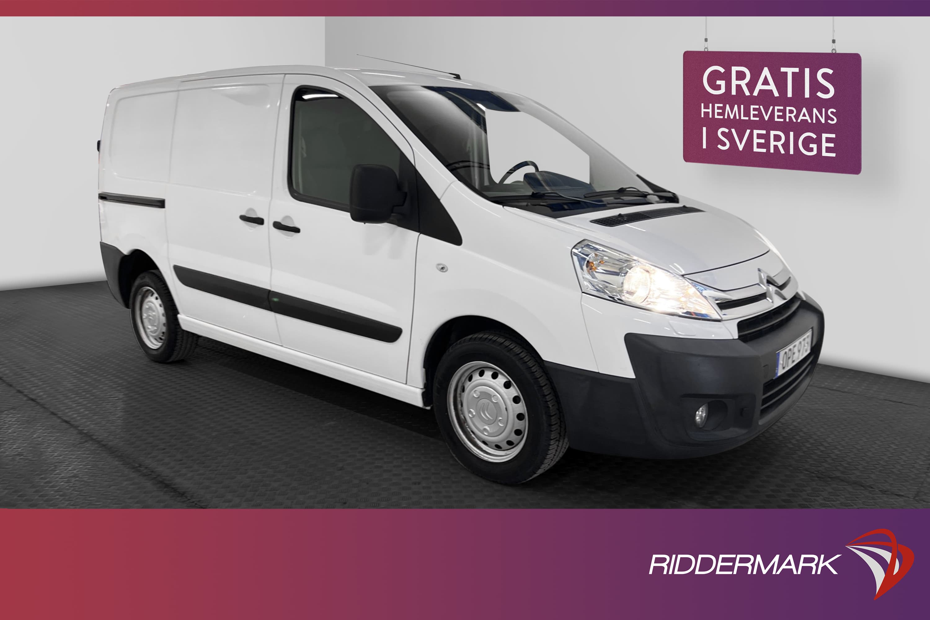 Citroën Jumpy 1.6HDi 90hk Nyservad 1-Brukare LÅGMILAD Moms