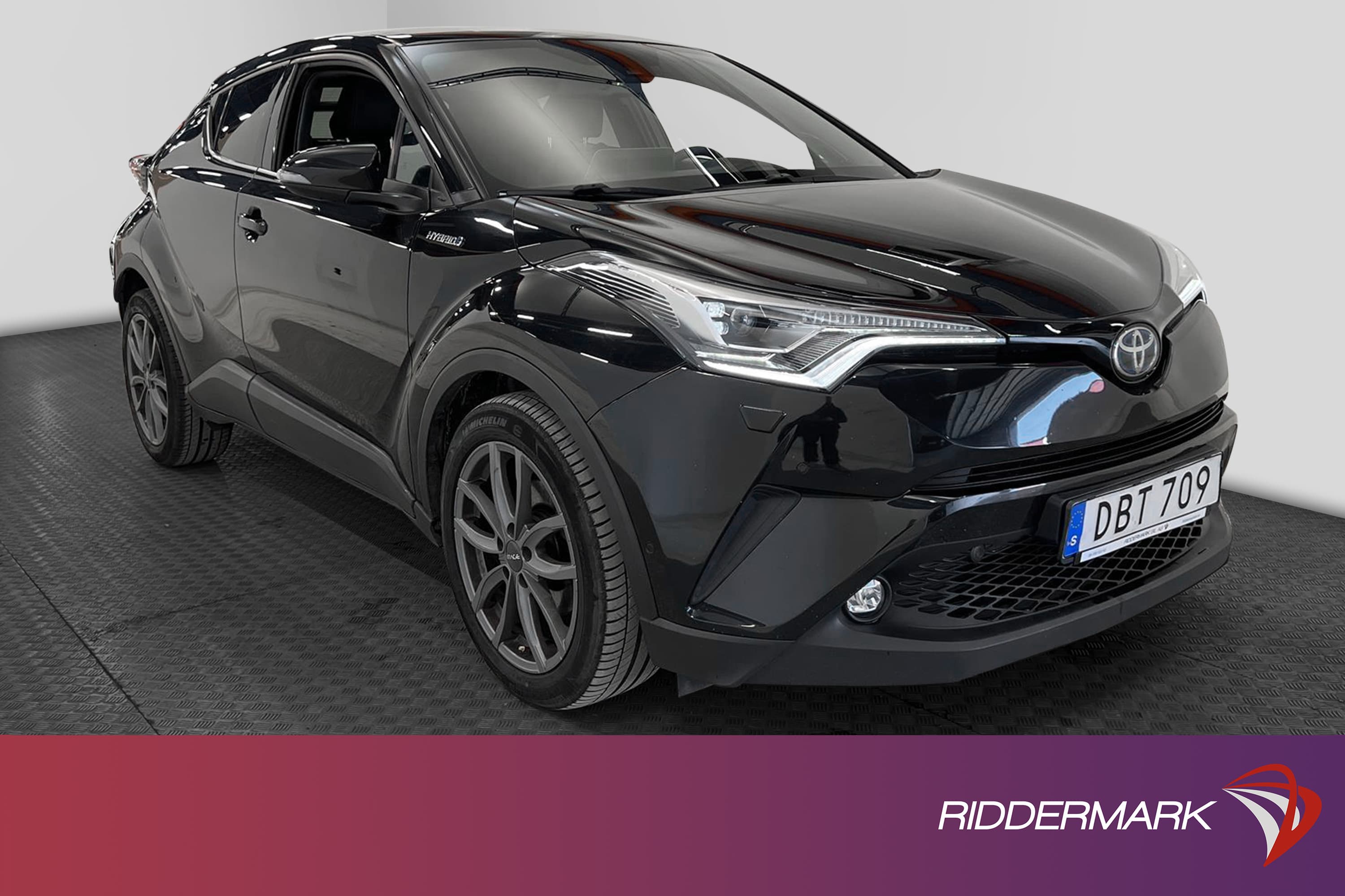 Toyota C-HR Hybrid 122hk JBL B-Kam Executive 0,41L/mil