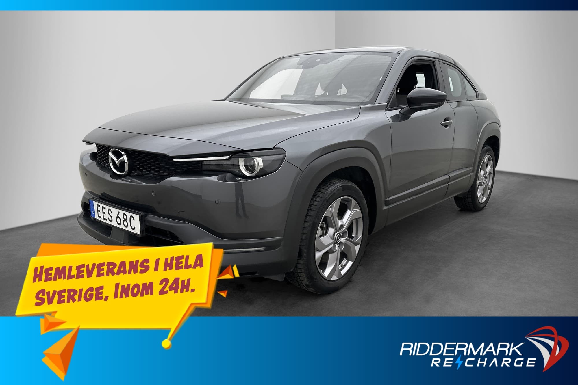 Mazda MX-30 e-Skyactiv EV 143hk Head Up Kamera Navi Rattvärm