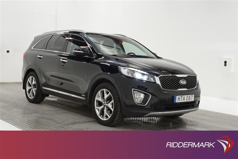 Kia Sorento 2.2 CRDi 200hk 7-Sits Pano Skinn Infinity B-Kamexteriör