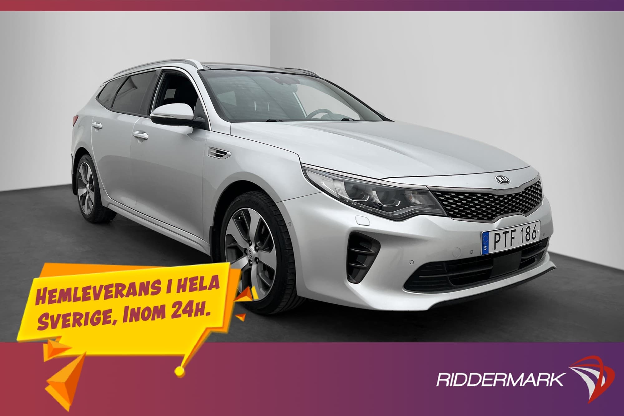 Kia Optima  1.7 VGT GT-Line Pano H/K Kamera Skinn BLIS 141hk