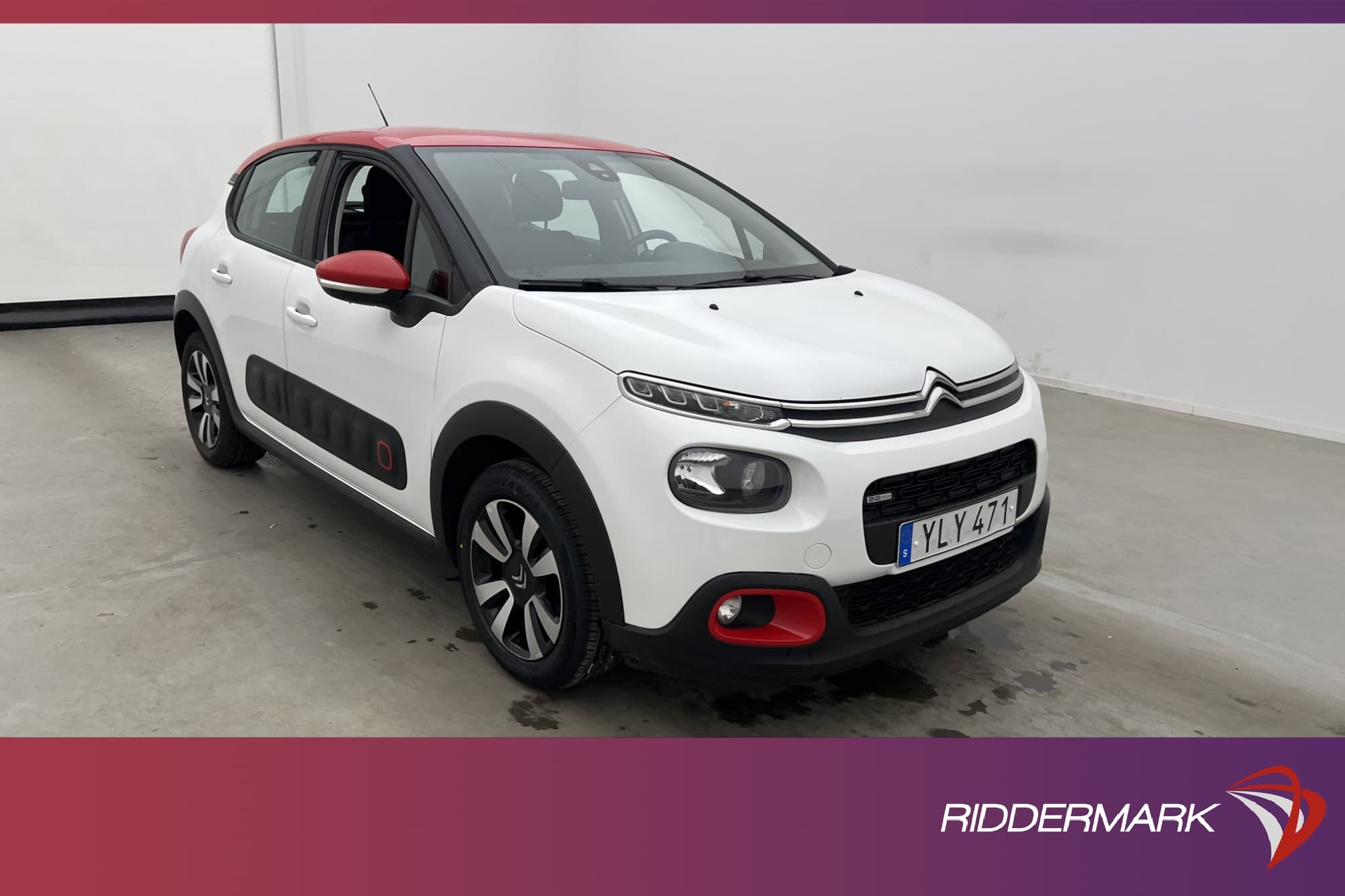 Citroën C3 1.2 VTi 82hk Feel Sensorer Låg-Årskatt 0.47 l/mil