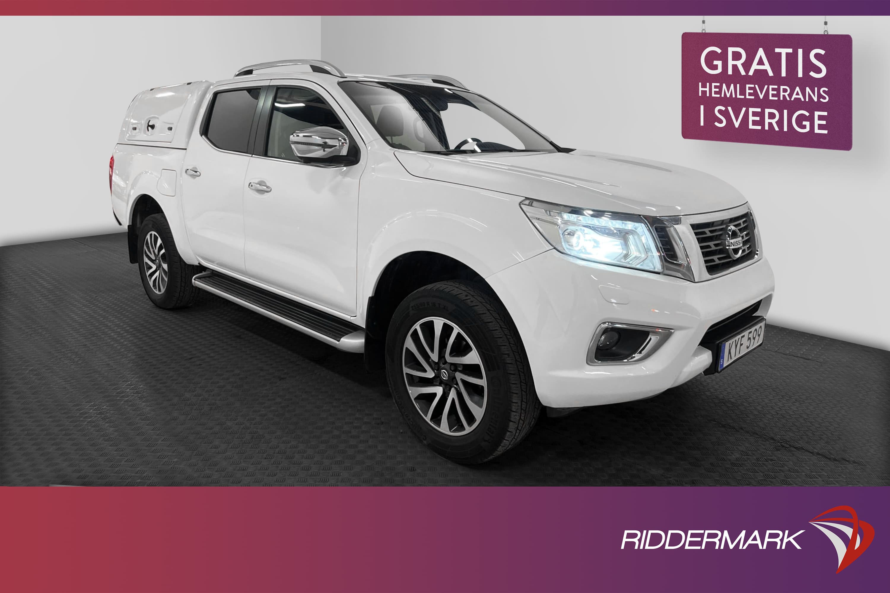 Nissan Navara Tekna 2.3dCi 4WD 190hk Drag Diff Skinn Moms