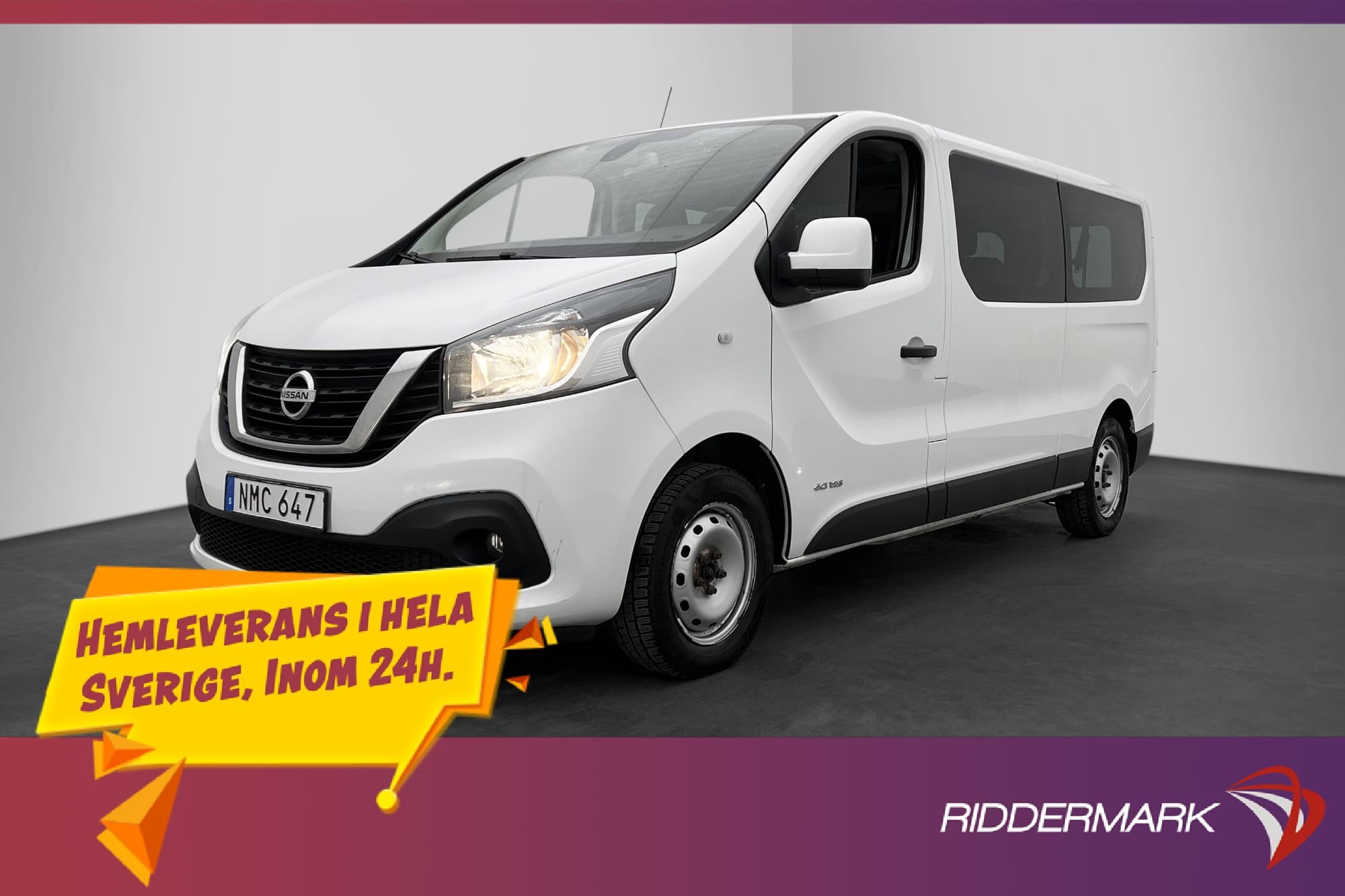 Nissan NV300 Kombi 2.9t 9-Sits Drag Kamera Navi En-Brukare