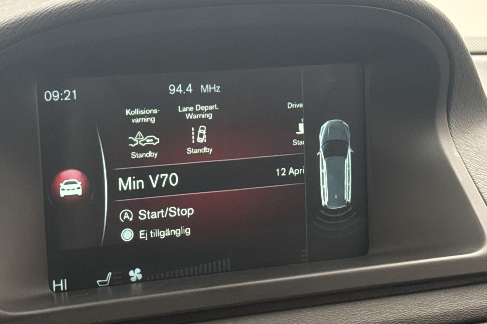 Volvo V70 D4 Momentum P-Värmare Sensorer Halvskinn Drag