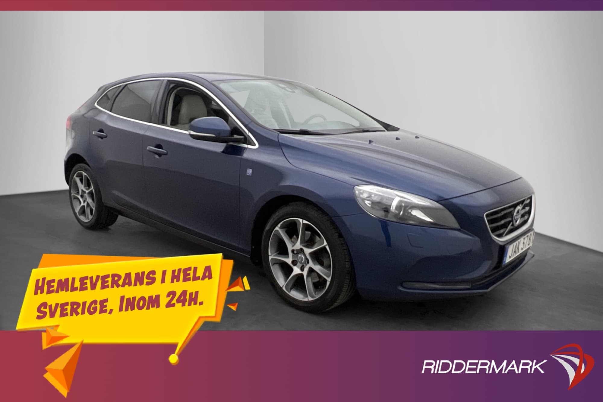 Volvo V40 T2 122hk Ocean Race Värmare Skinn Sensorer Få bruk