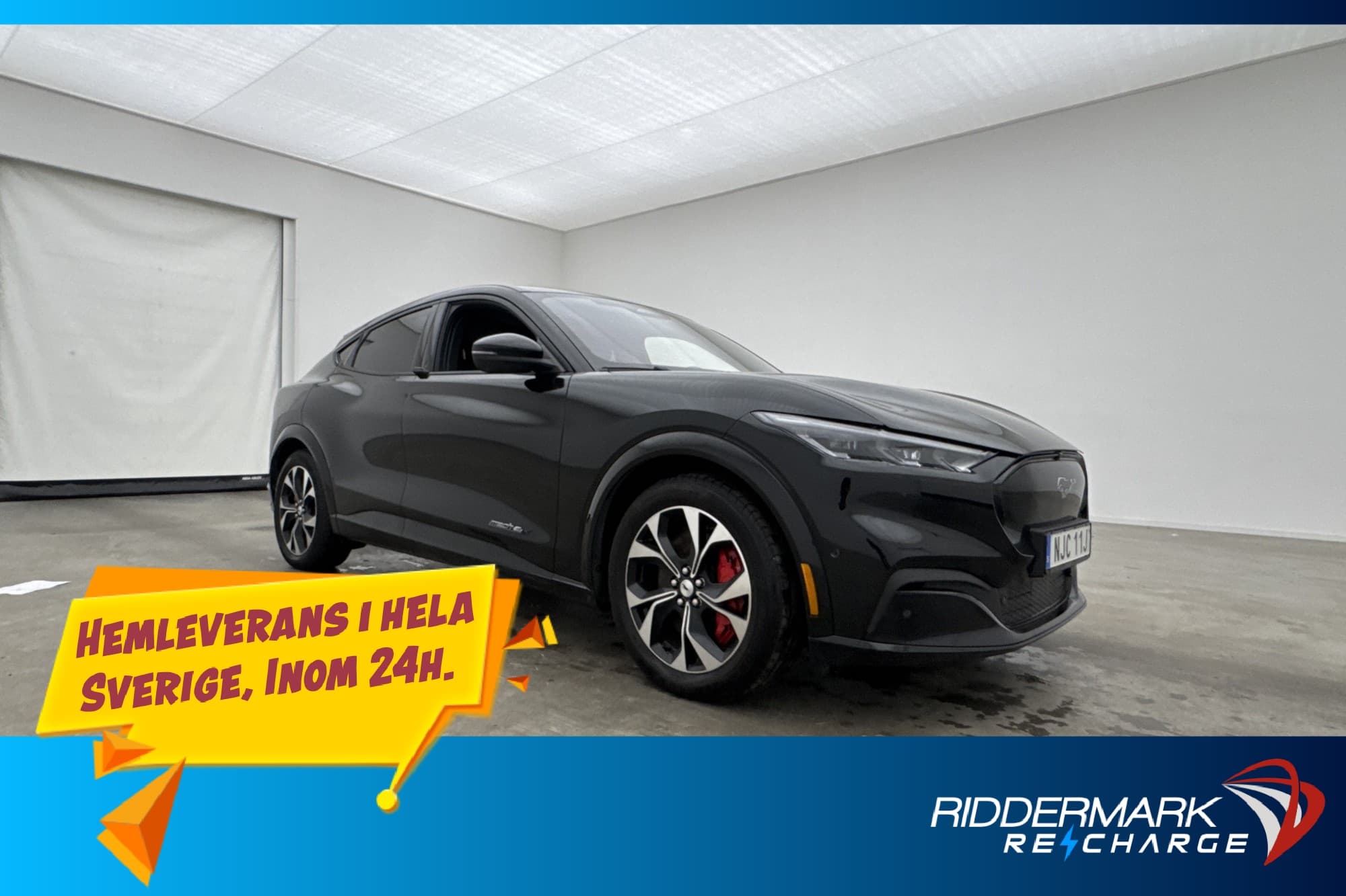 Ford Mustang Mach-E Long Range AWD Pano Drag B&O 360° Skinn