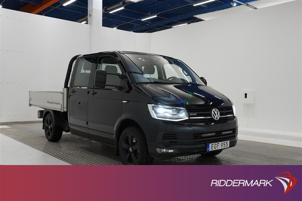 Volkswagen Transporter 2.0TDI 4M 204hk Flak Värmare Moms