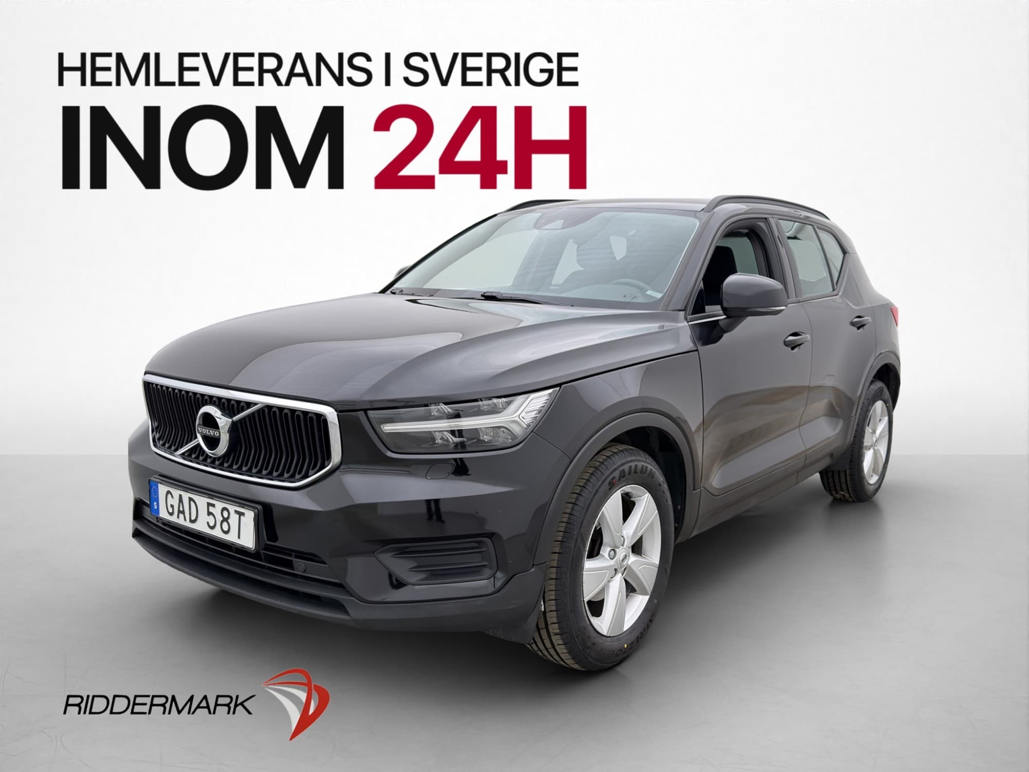 Volvo XC40 D3 Kinetic VOC Värmare Rattvärme CarPlay Sensorer
