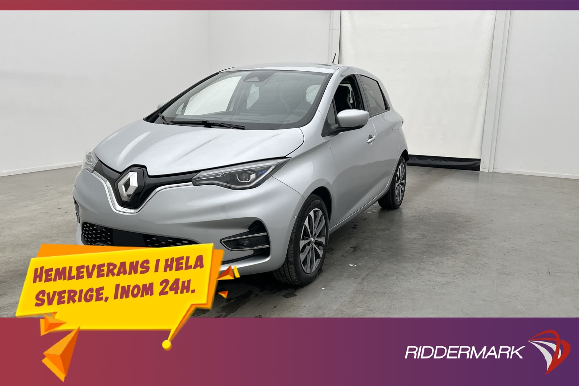 Renault ZOE R135 136hk Friköpt-Batteri Intens Kamera Navi