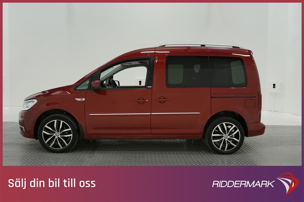 Volkswagen Caddy Life 2.0TDI Aut 102hk Eu6 Värmare 