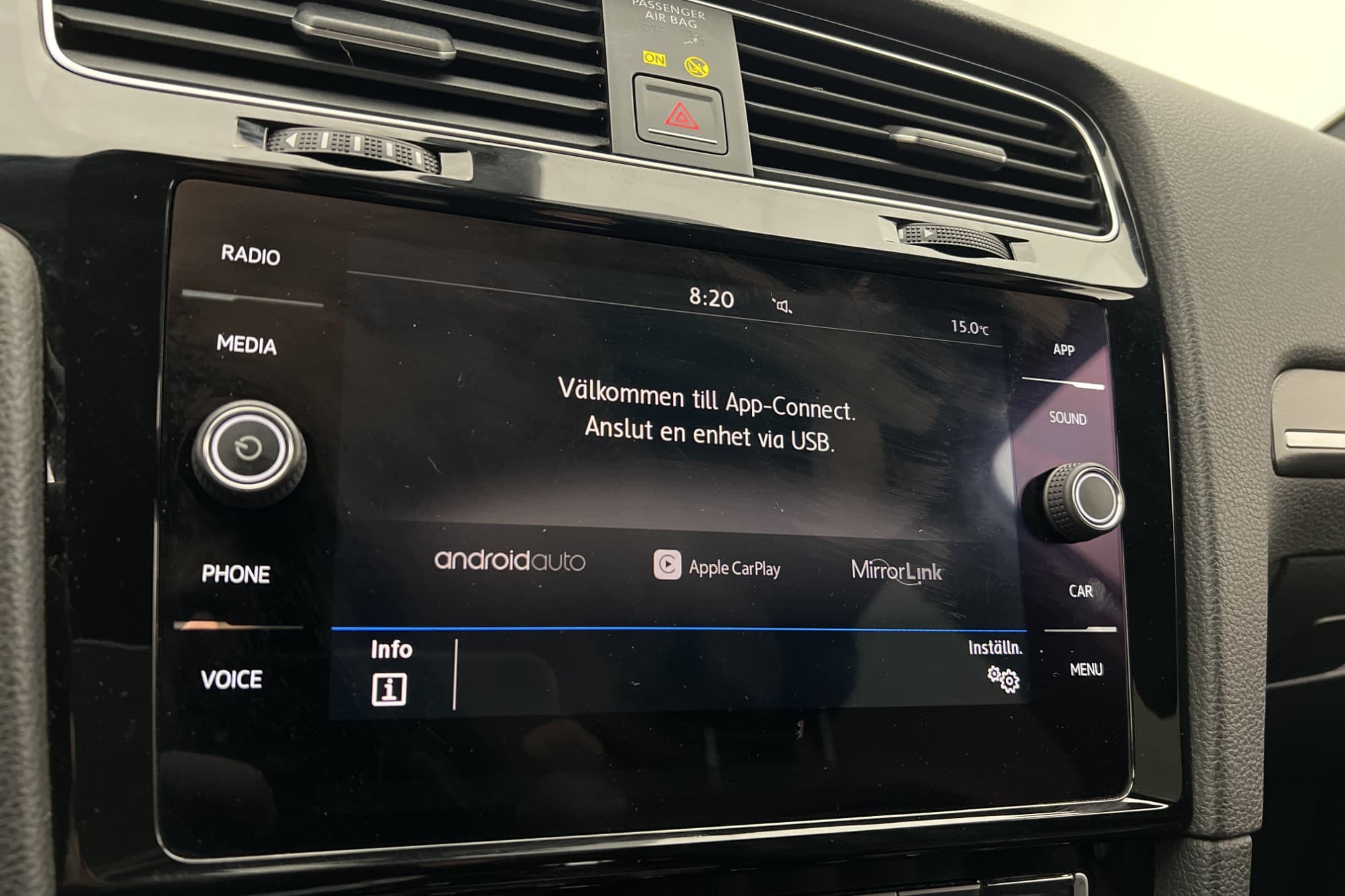 Volkswagen Golf GTE 204hk Värmare CarPlay P-Sensorer