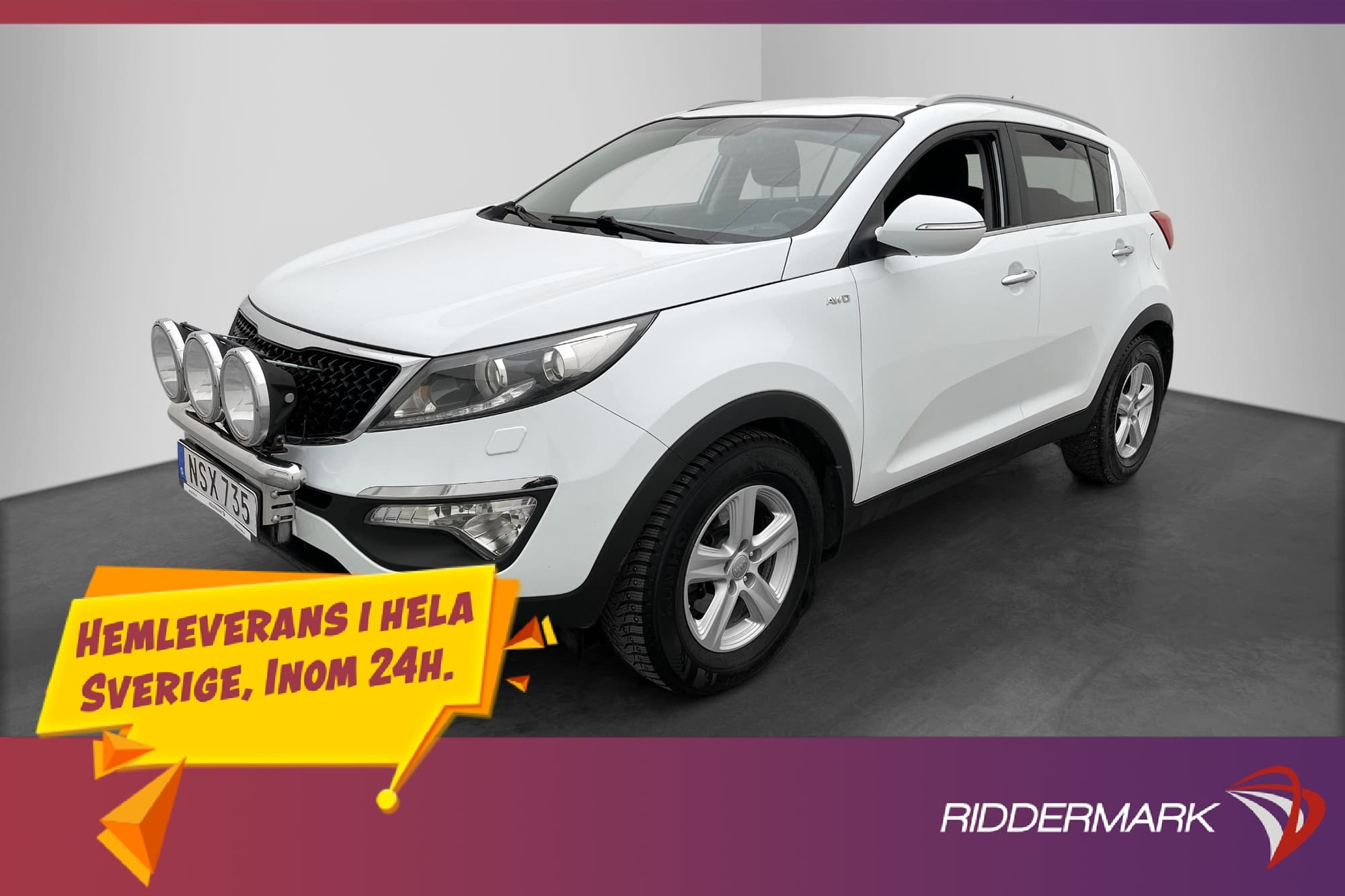 Kia Sportage 2.0 CRDi AWD Comfort Värmare Drag Sensorer