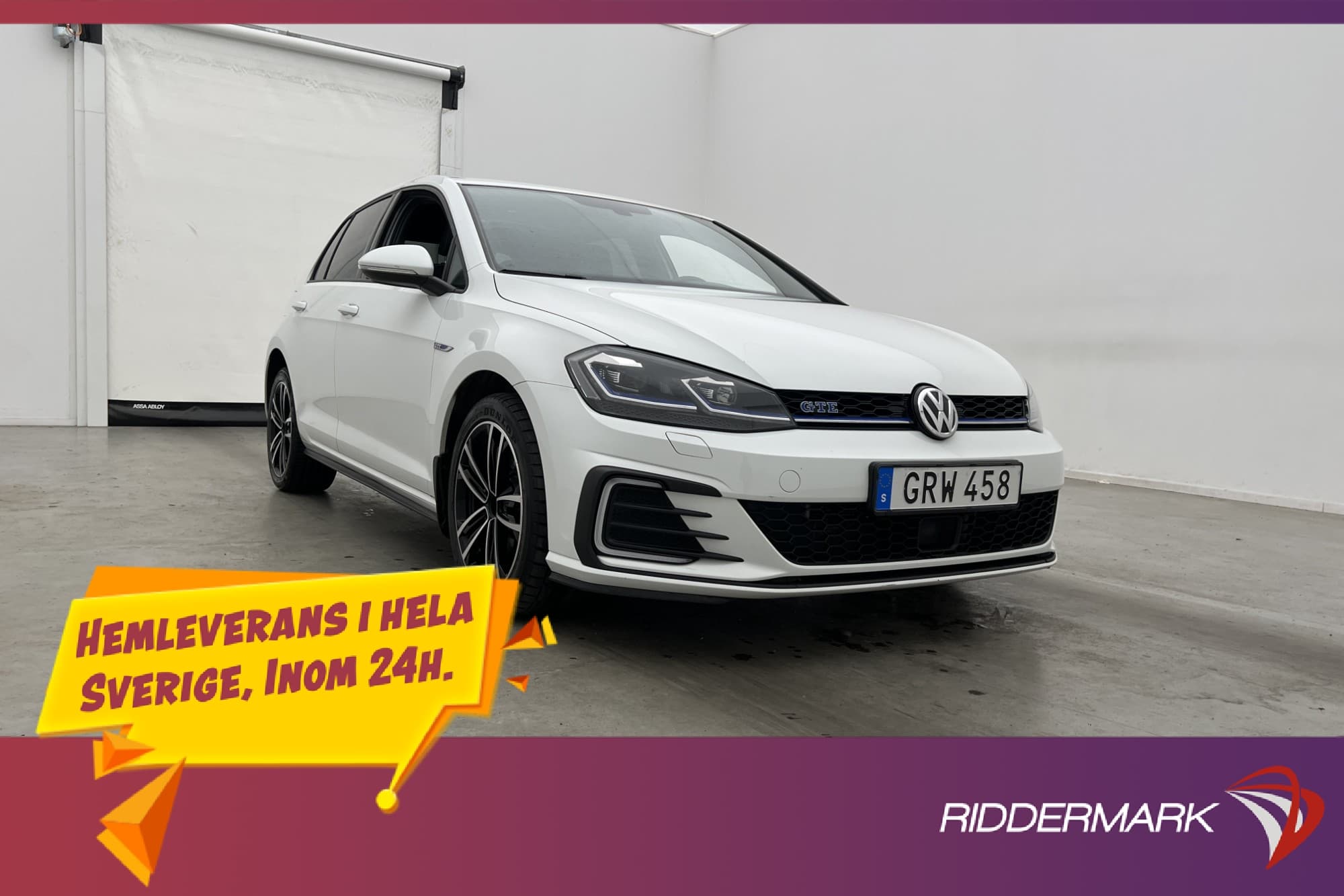 Volkswagen Golf GTE 204hk P-Värmare Kamera Skinn Elstol 