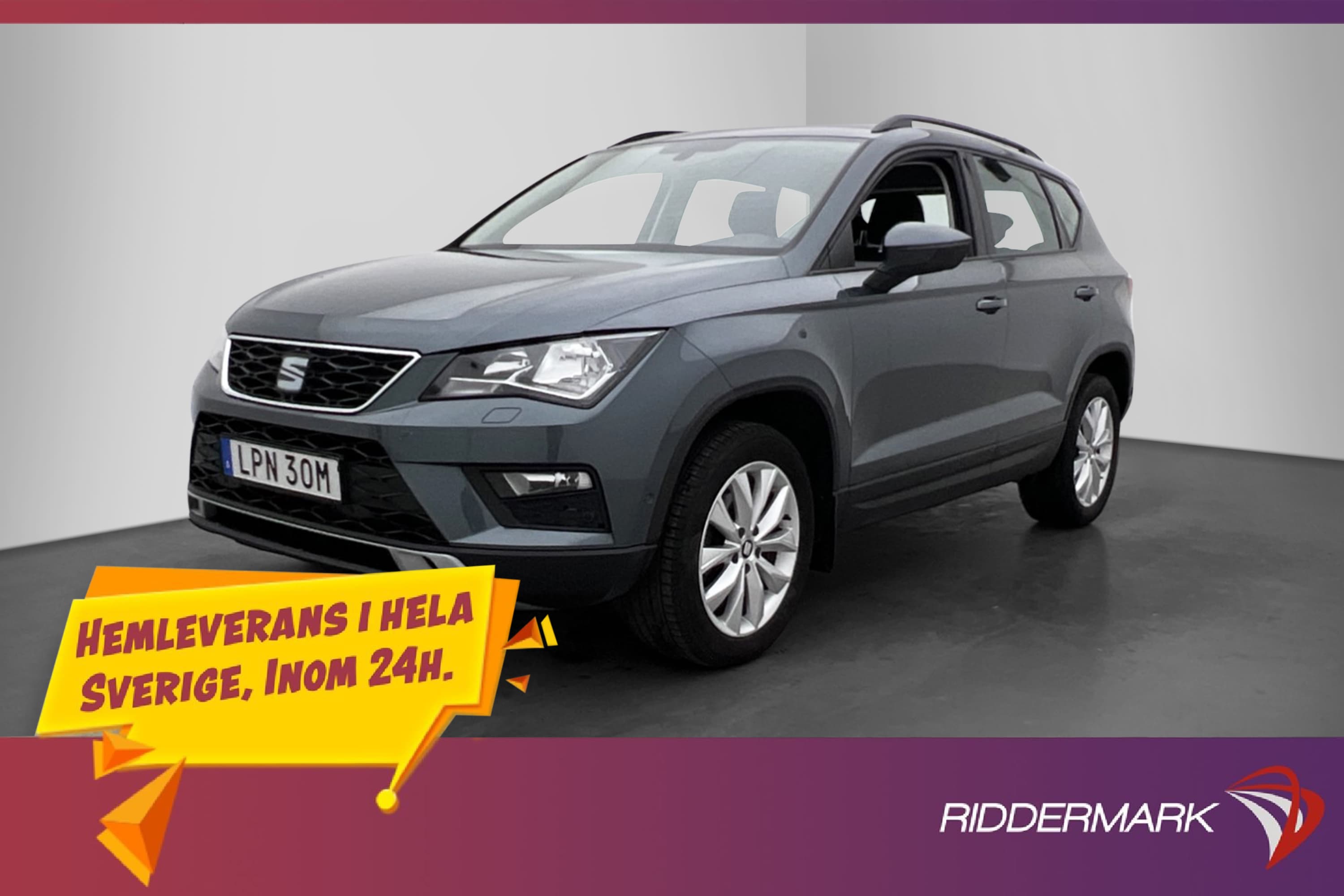 SEAT Ateca 1.5 TSI 150hk Style  Cockpit Värmare Drag CarPlay