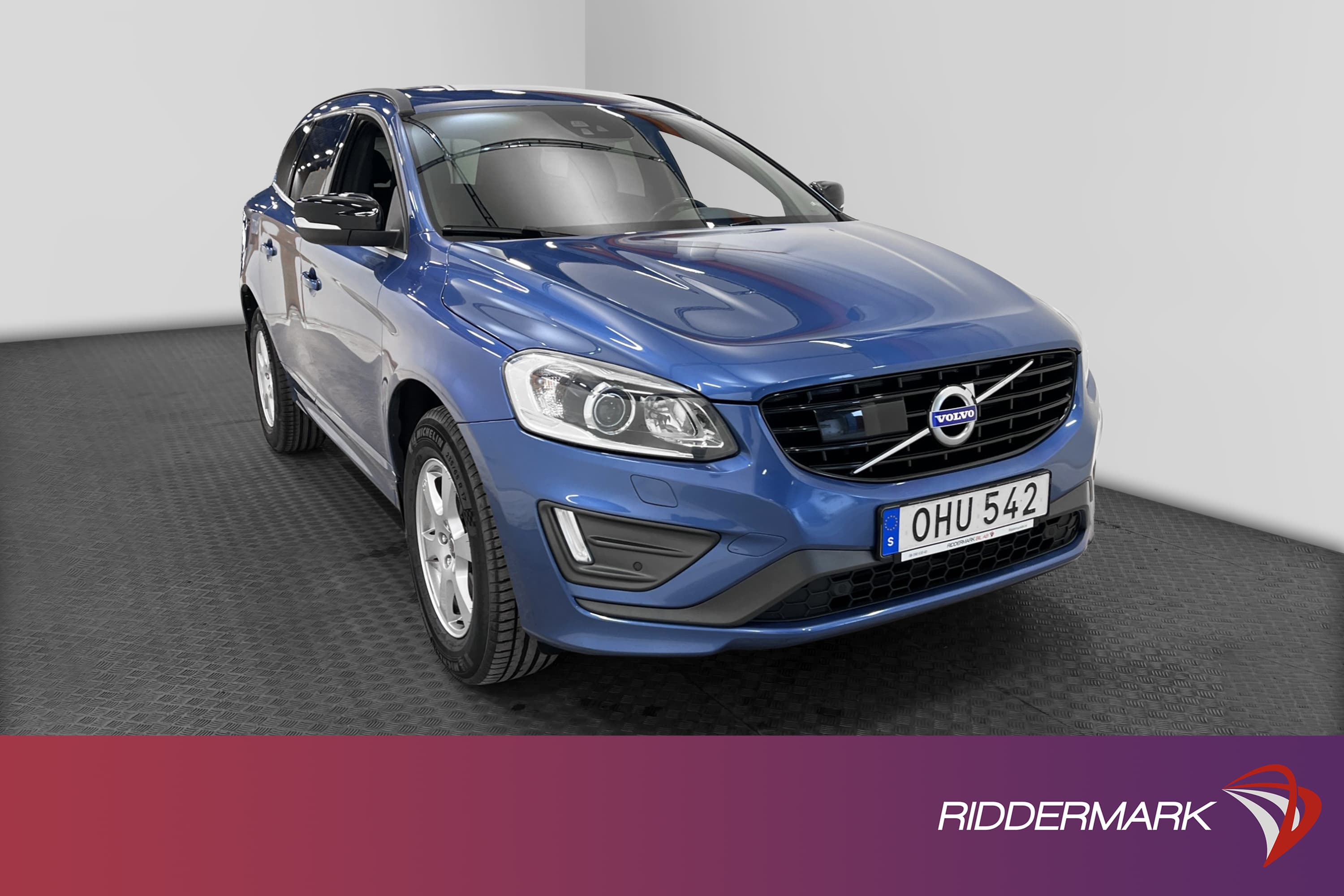 Volvo XC60 D4 AWD 190hk R-Design VOC BLIS B-Kam Drag Välserv