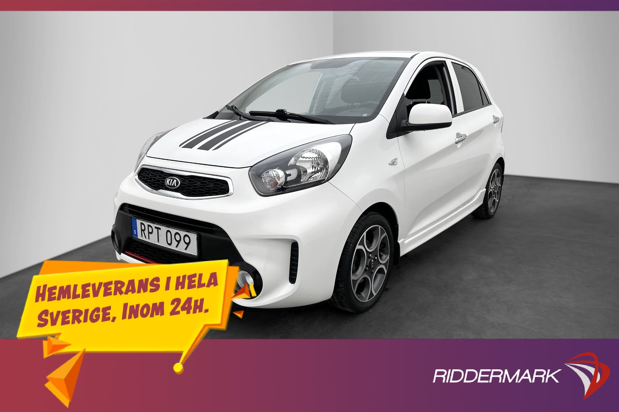 Kia Picanto 1.2 86hk Special Edition Rattvärme Bluetooth