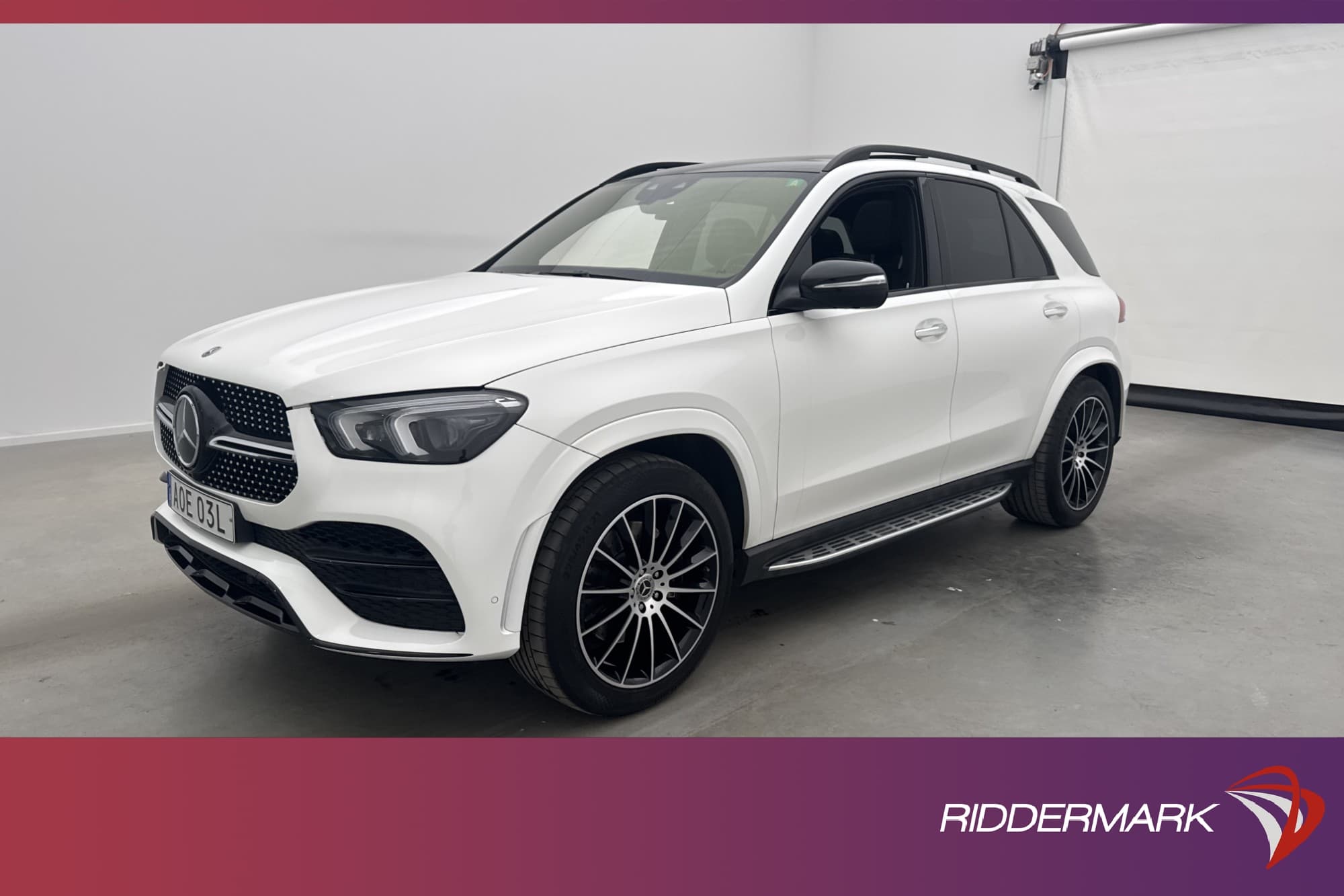 Mercedes-Benz GLE 400 d 4M AMG Night 7-Sits Pano Luftfjädr