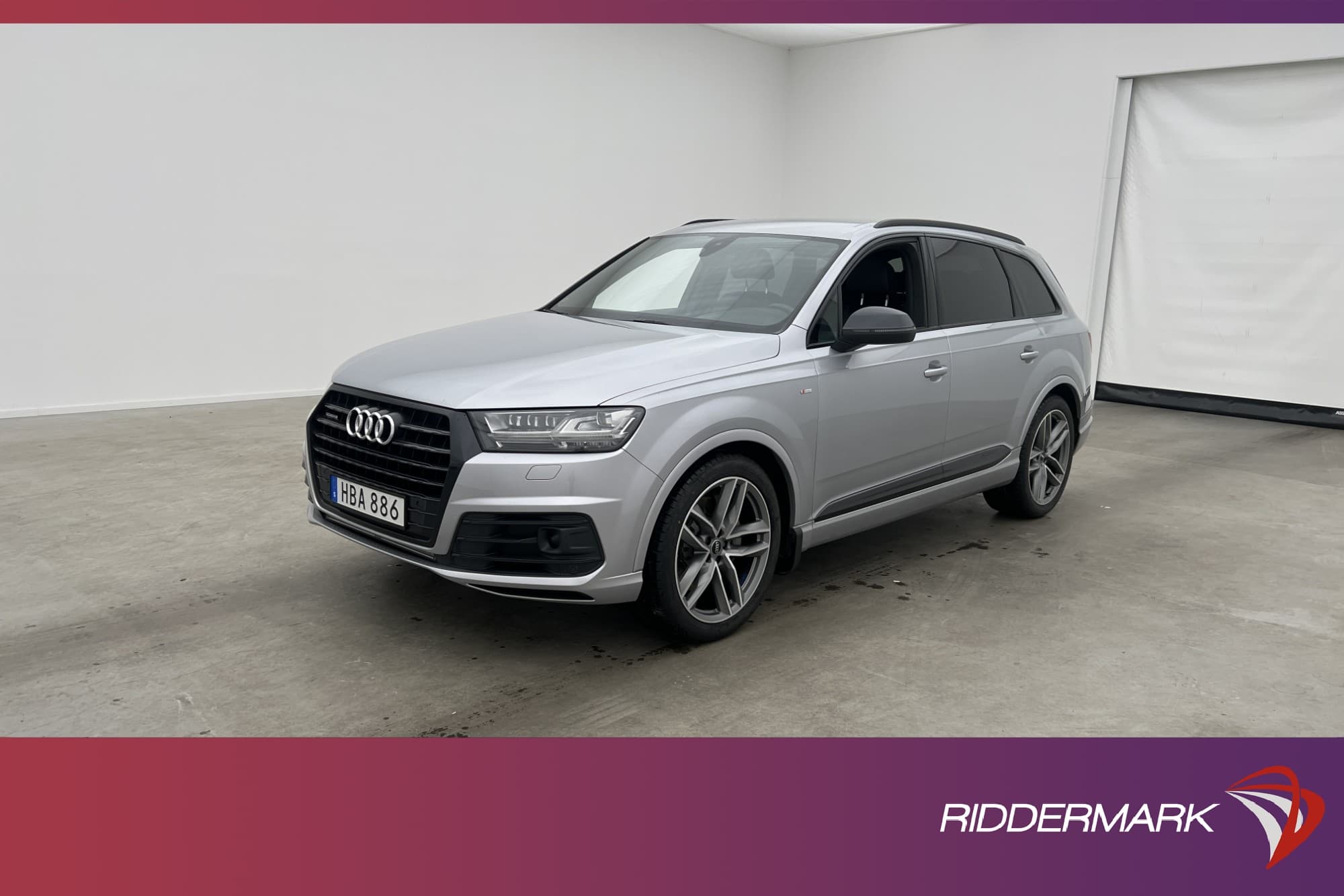 Audi Q7 V6 Q 272hk S-Line 7-Sits Cockpit Värm Luft BOSE Drag
