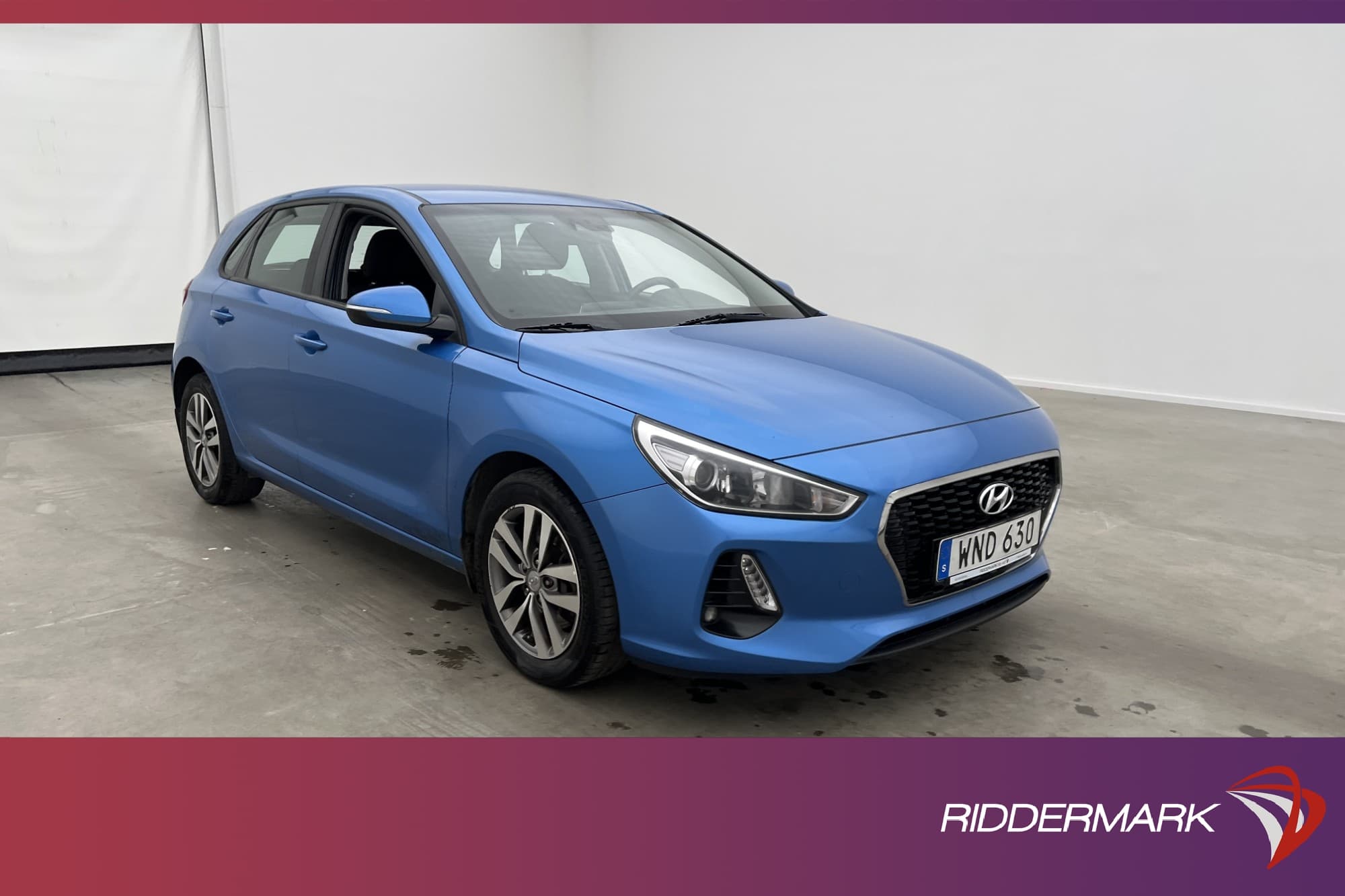 Hyundai i30 1.4 T-GDI 140hk 2 Brukare Rattvärme Lane Assist