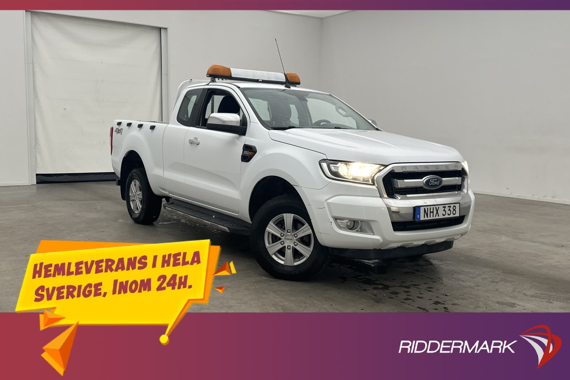 Ford Ranger SuperCab XLT 2.2 4x4 Värmare Dragkrok Diff Moms