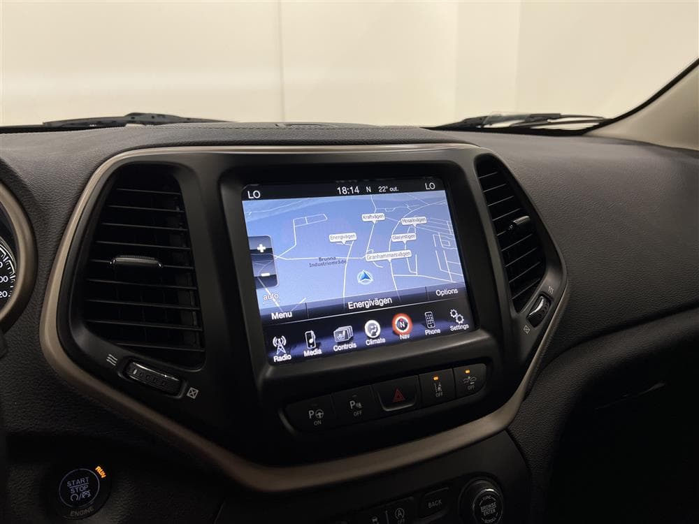 Jeep Cherokee 2.0 CRD AWD Limited Skinn B-Kam Navi 0,58l/milinteriör