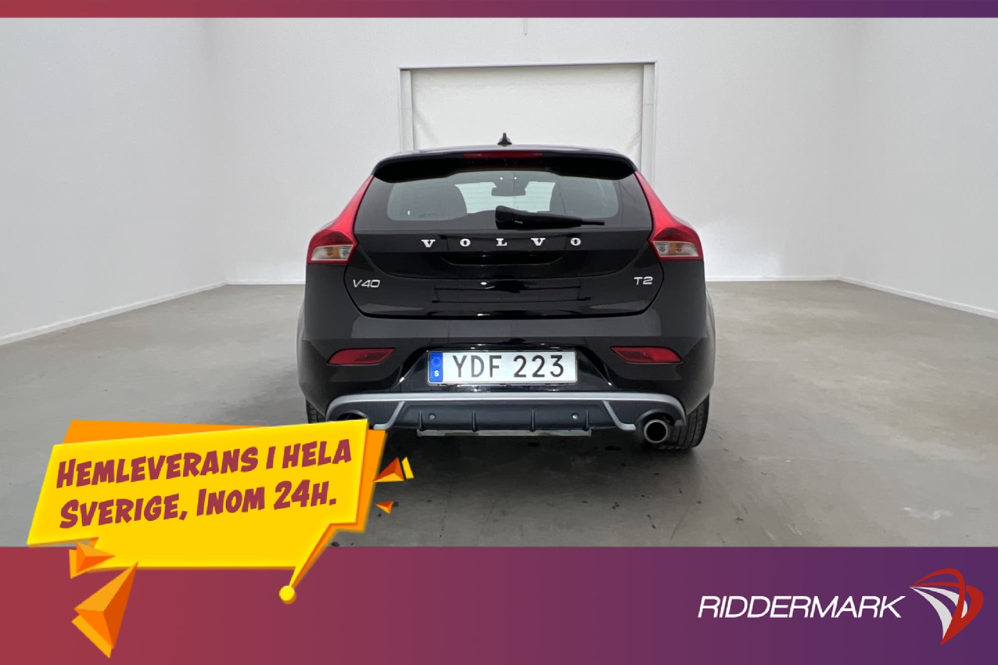 Volvo V40 T2 122hk R Design P-Värmare 712kr Årsskatt
