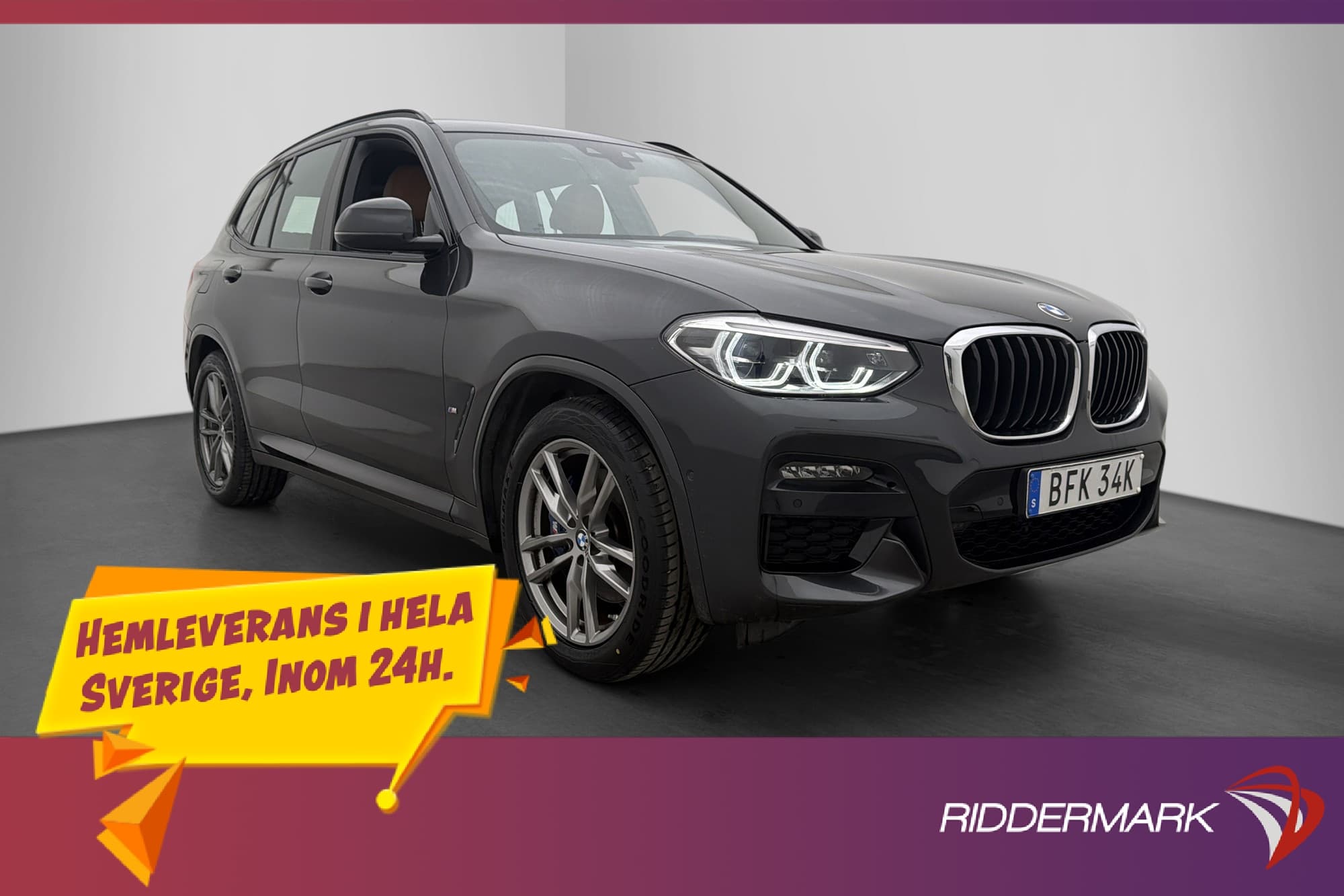 BMW X3 xDrive 30e 292hk M Sport Navi Kamera Drag