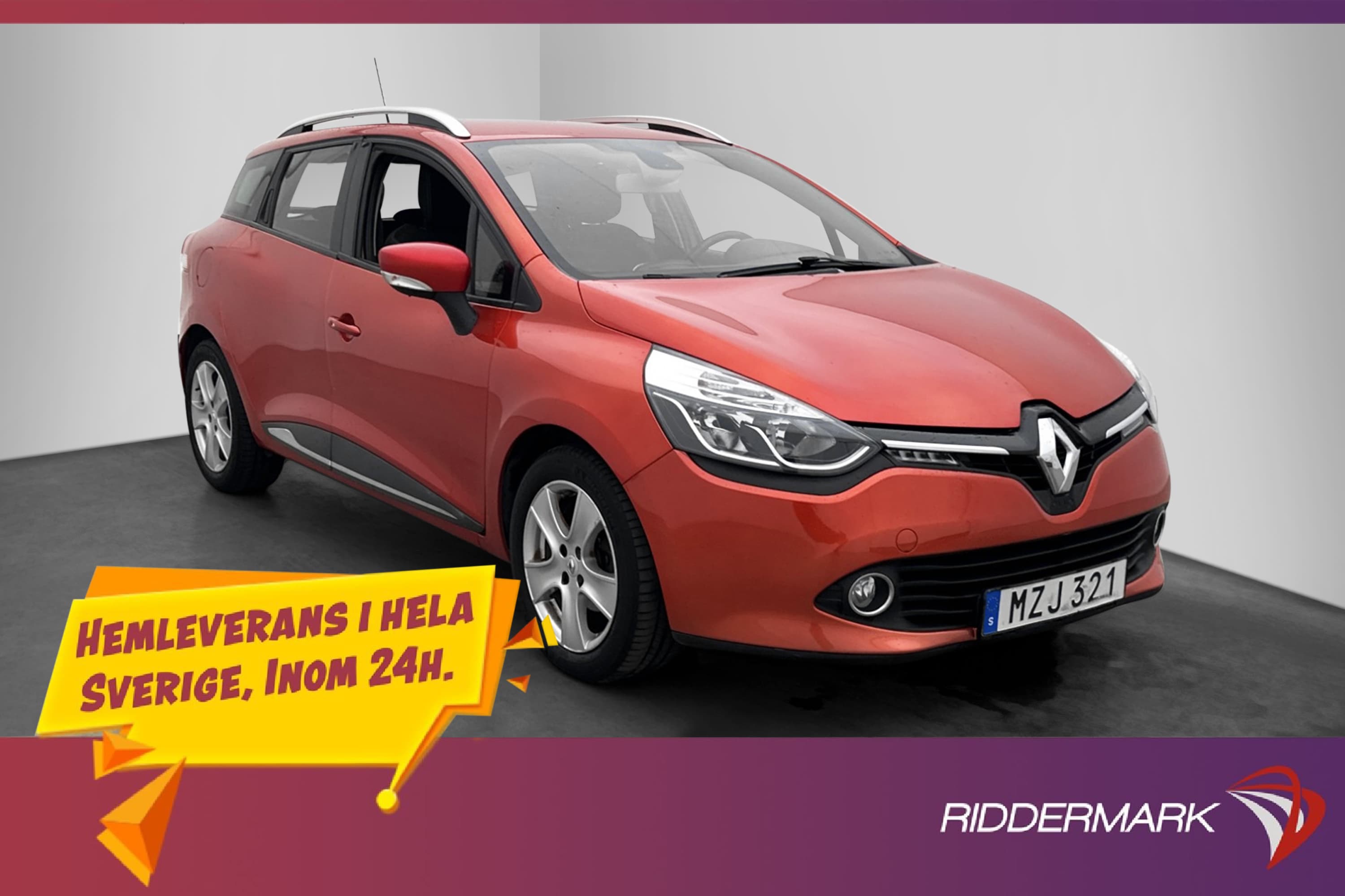 Renault Clio Sport Tourer 0.9 TCe 90hk Expression Navi