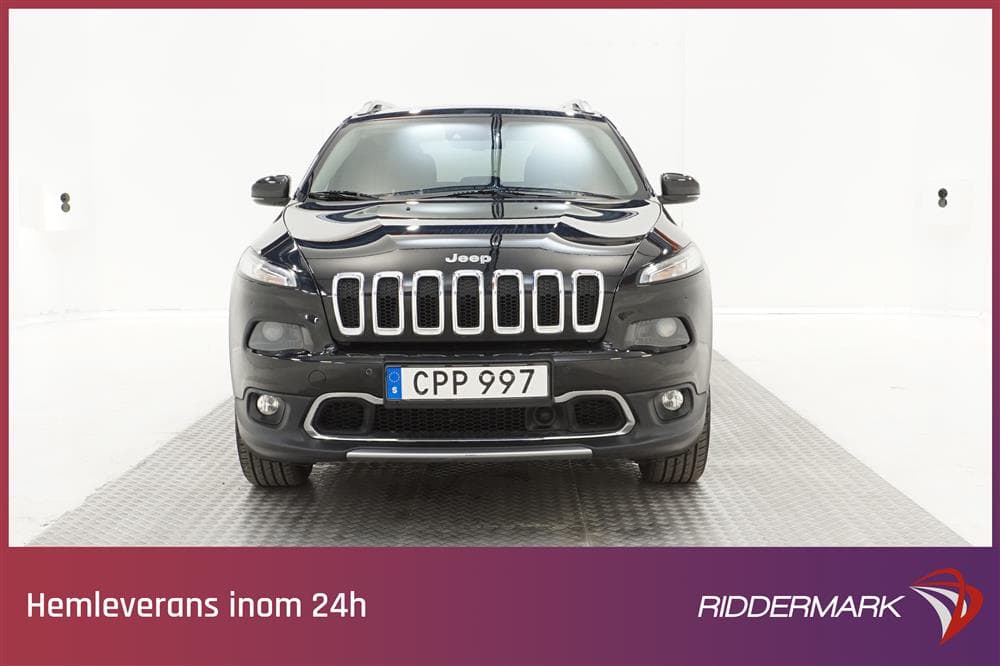 Jeep Cherokee 2.0 CRD AWD Limited Skinn B-Kam Navi 0,58l/milexteriör