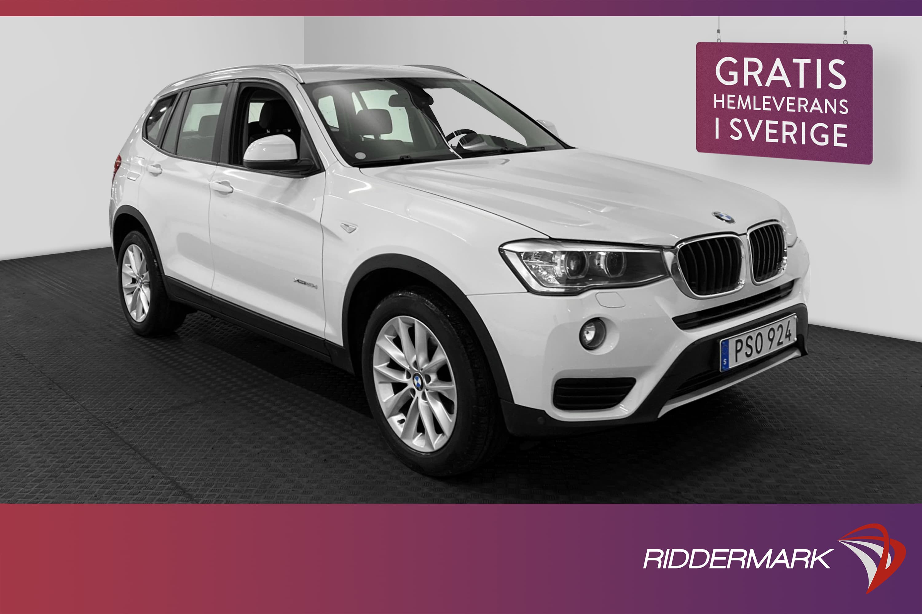 BMW X3 xDrive20d 190hk