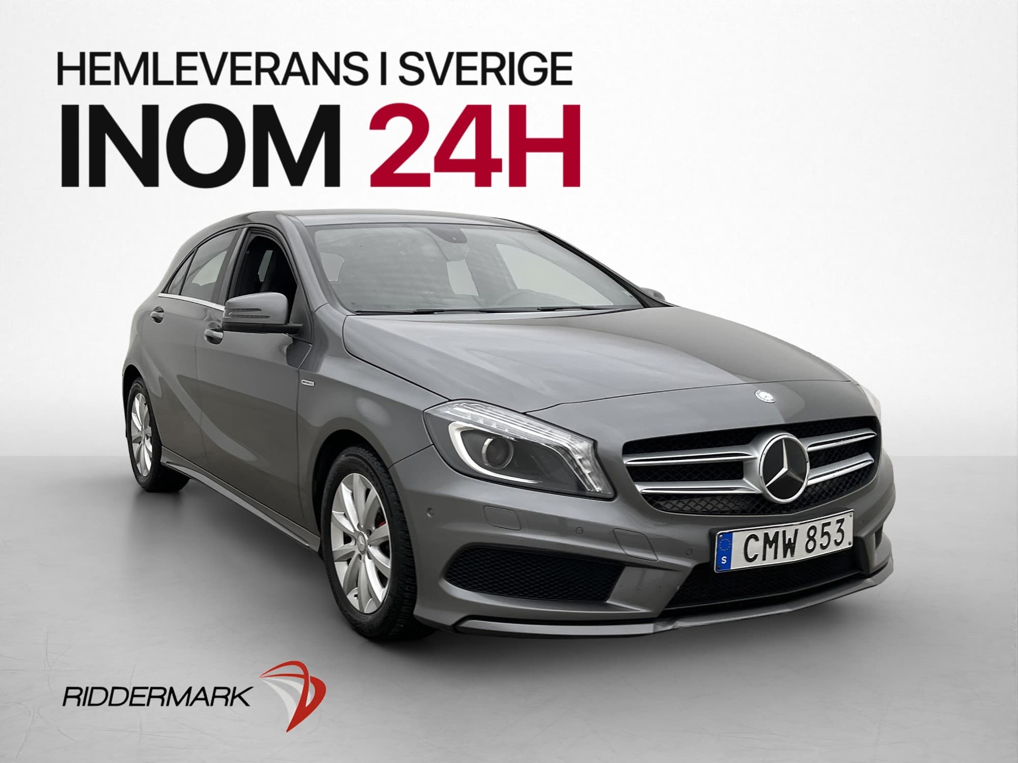 Mercedes-Benz A 200 136hk AMG Navi Kamera Sensorer 0,41L/mil