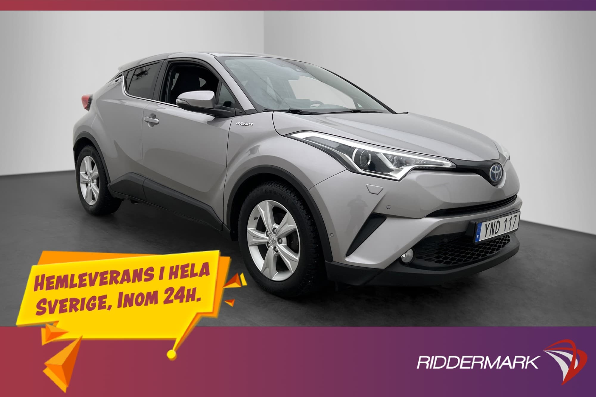 Toyota C-HR Hybrid Executive JBL Kamera Värmare Adapt-fart