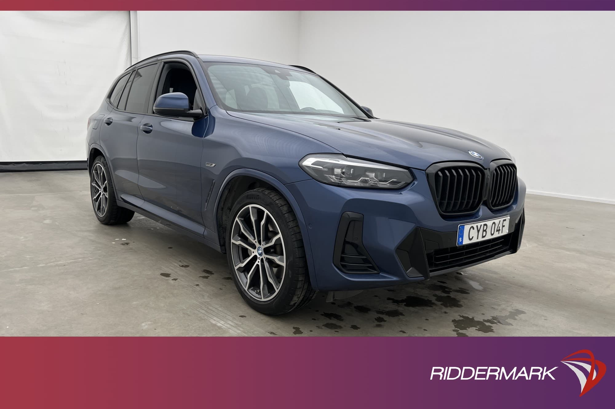 BMW X3 xDrive30e 292hk M Sport Kamera Skinn Värmare MOMS