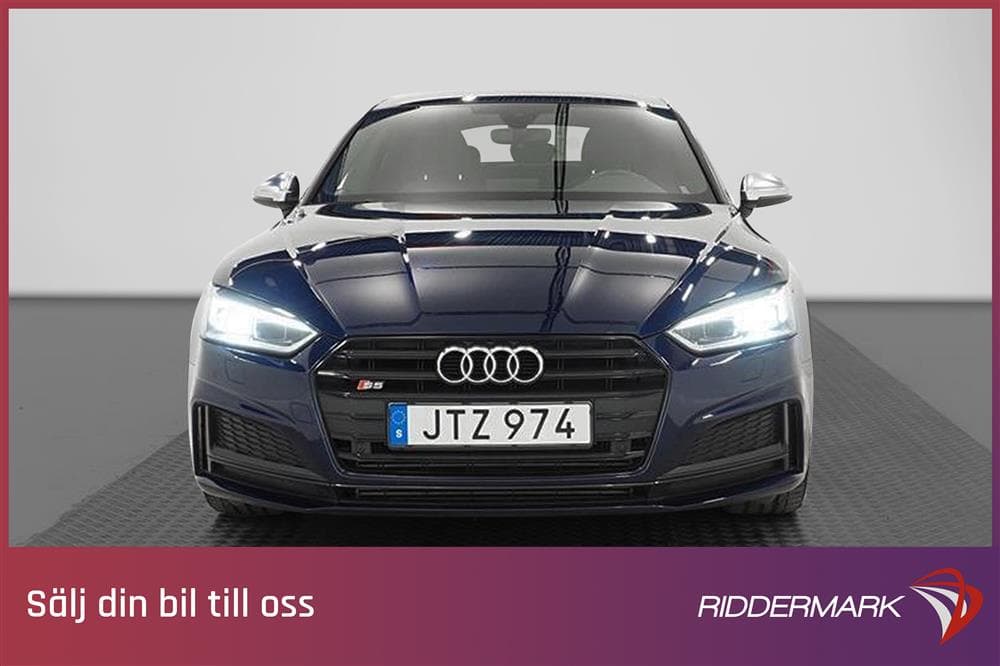 Audi S5 Sportback 3.0 TFSI 354hk Värmare Pano B&O Dragexteriör