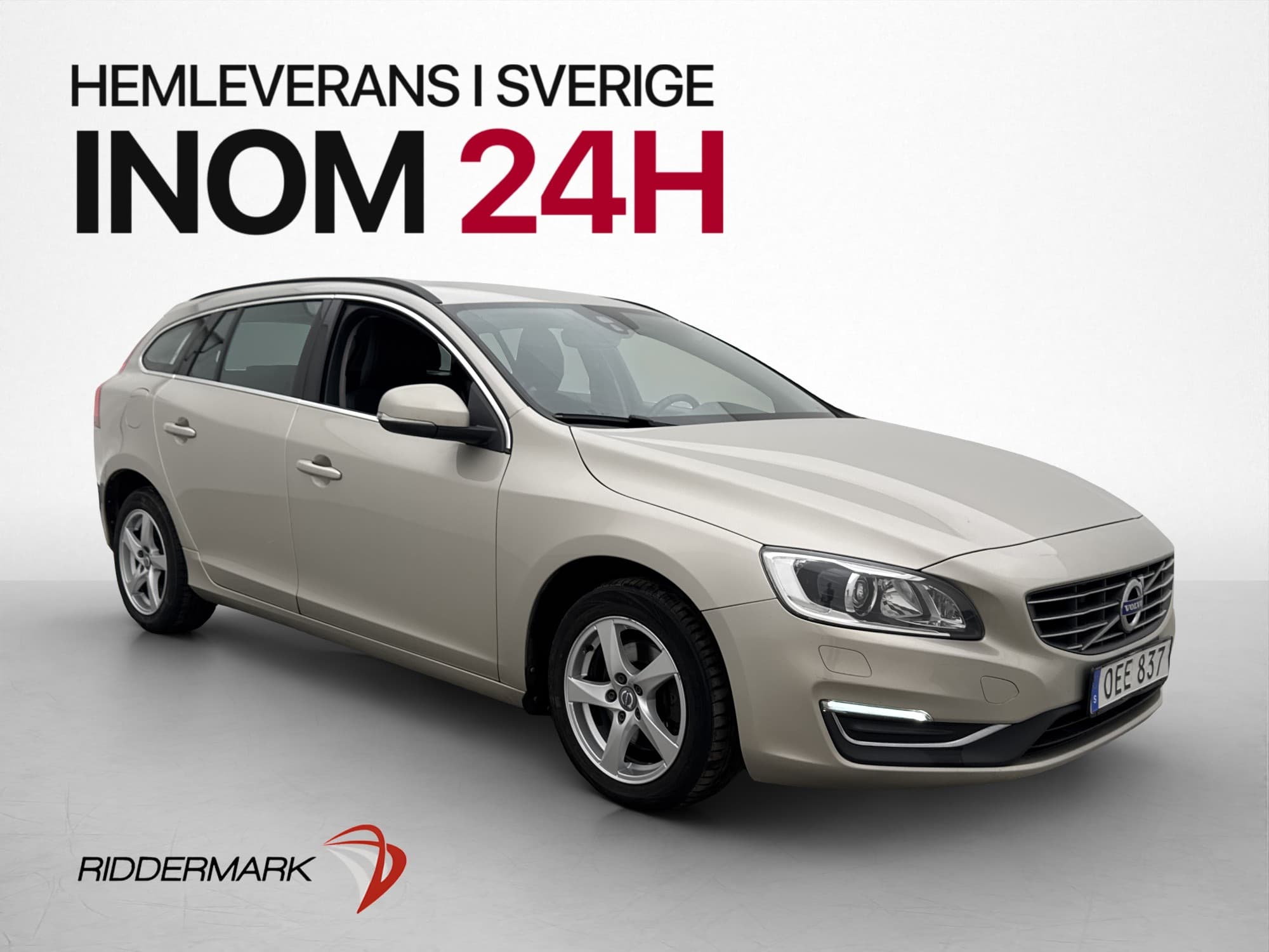 Volvo V60 D3 150hk Momentum VOC Sensore Värmare Bluetooth