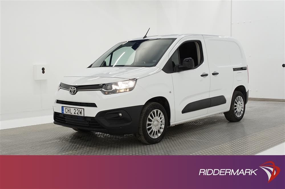 Toyota Proace City 1.5D Eu6 3-sits 130hk Värmare Moms